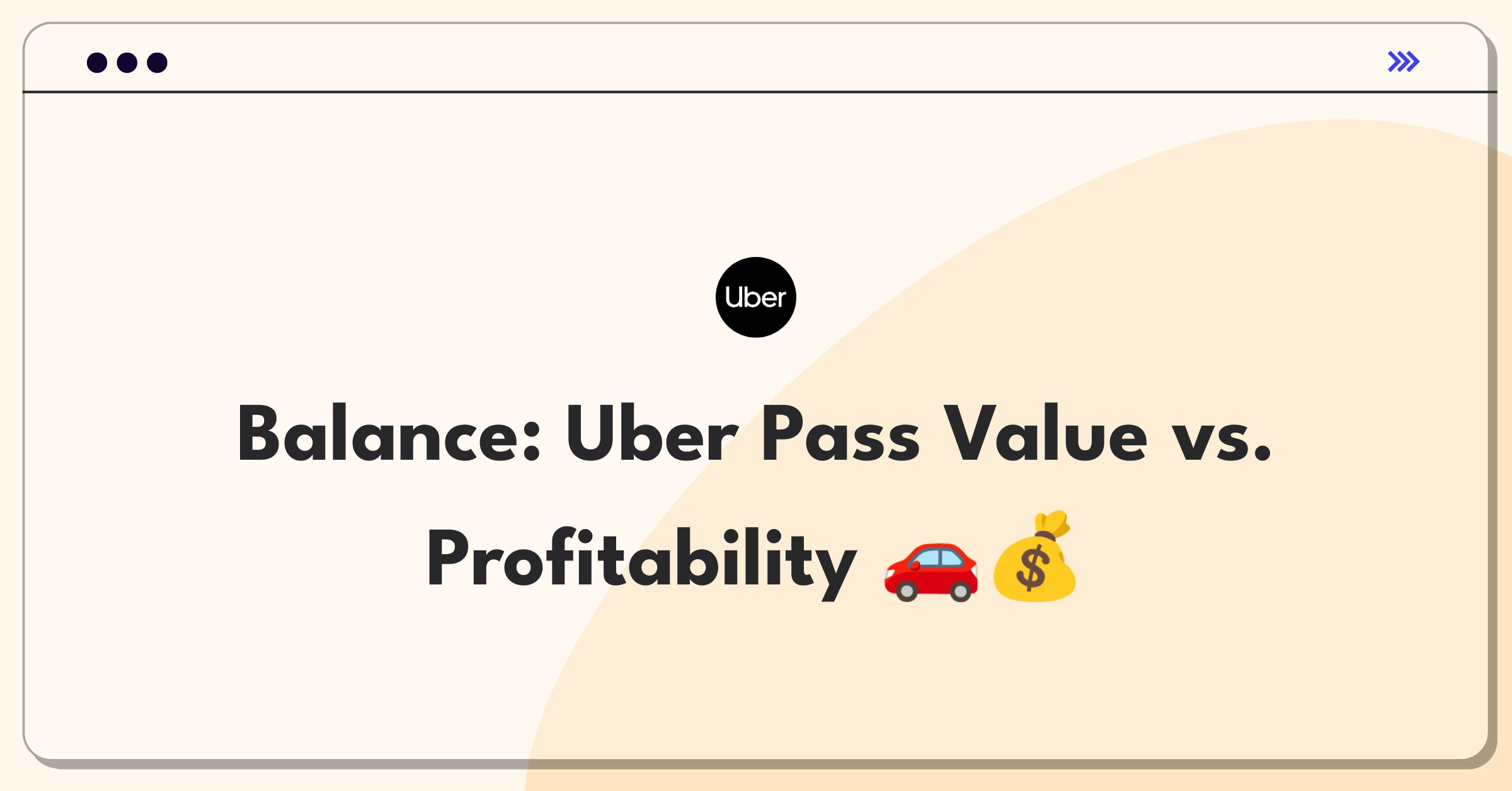 Product Management Pricing Question: Designing an Uber riding pass subscription model balancing user value and company profitability