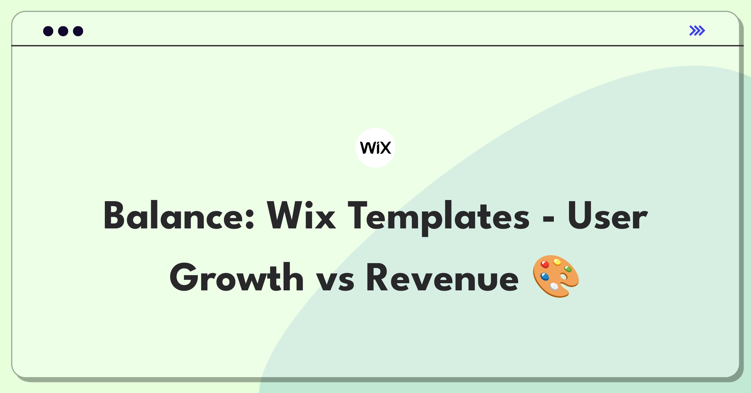 Product Management Trade-off Question: Balancing free and premium templates for user acquisition and revenue growth