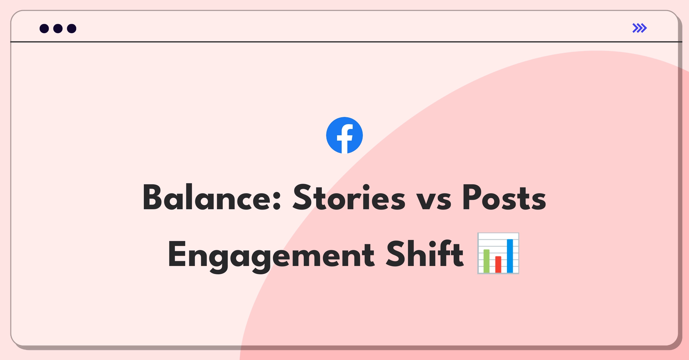 Product Management Strategy Question: Facebook Stories and Posts usage trade-off analysis