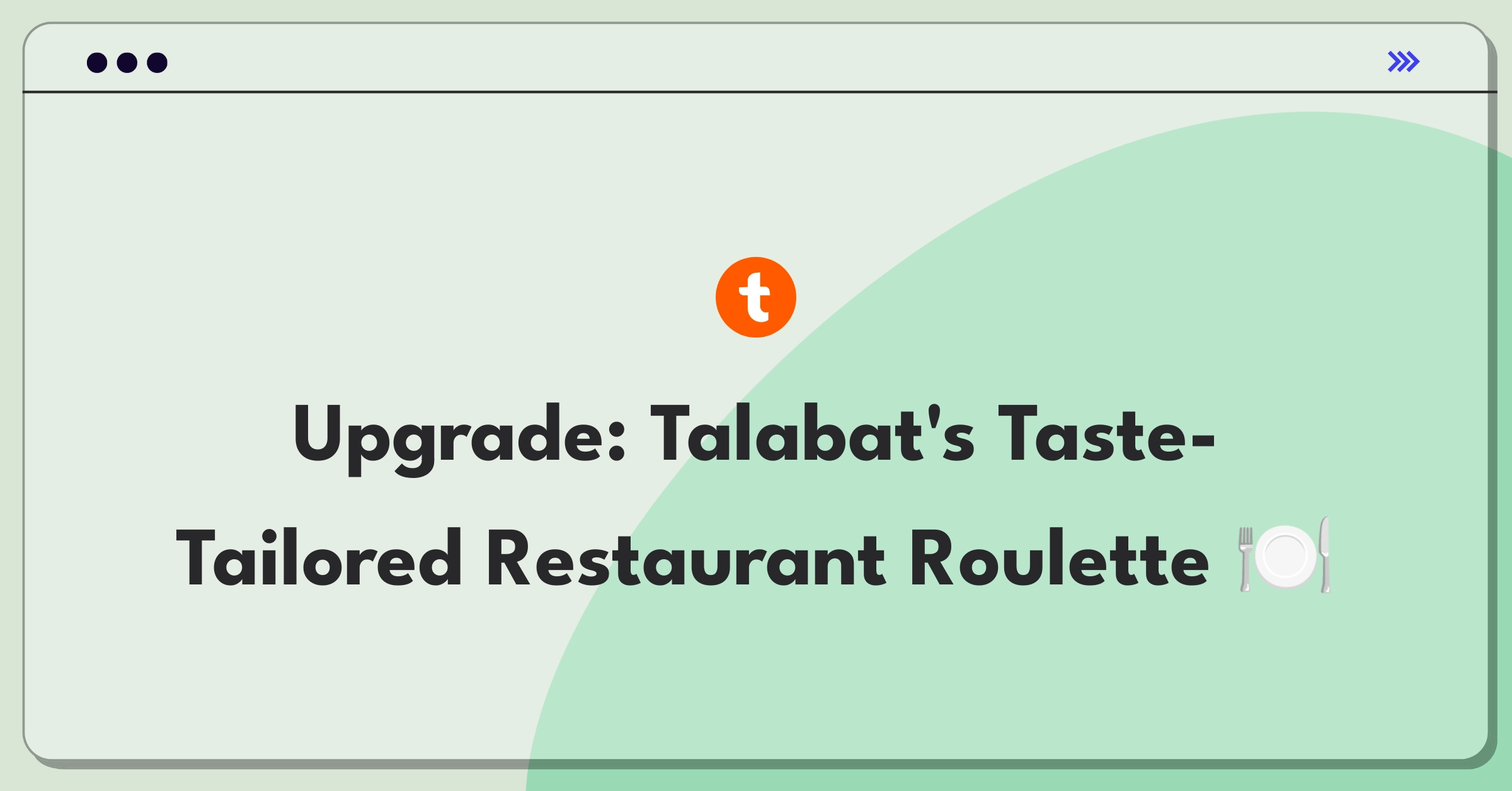 Product Management Improvement Question: Personalizing restaurant selection in a food delivery app