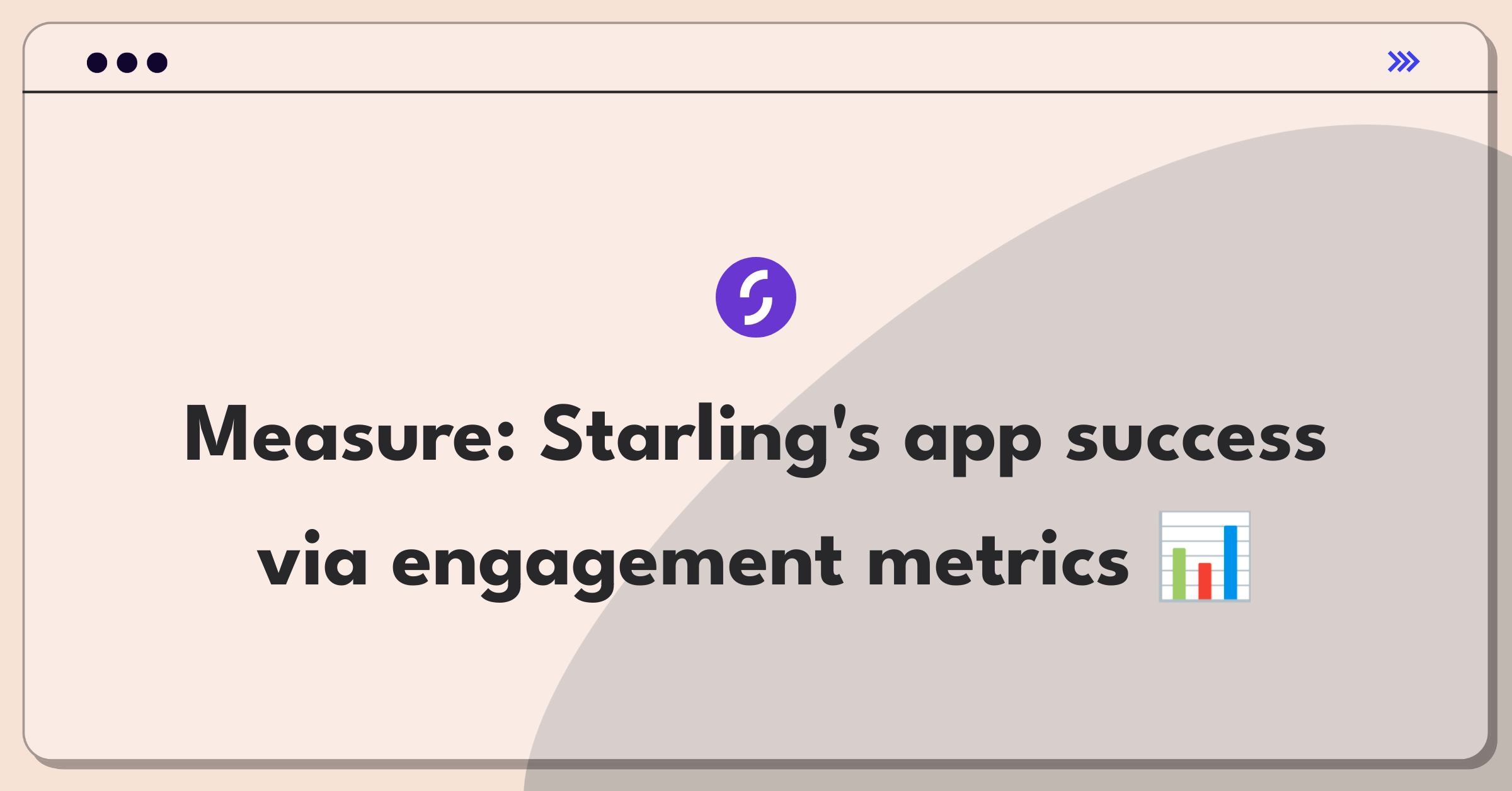 Product Management Analytics Question: Measuring success of Starling Bank's mobile app interface using key metrics