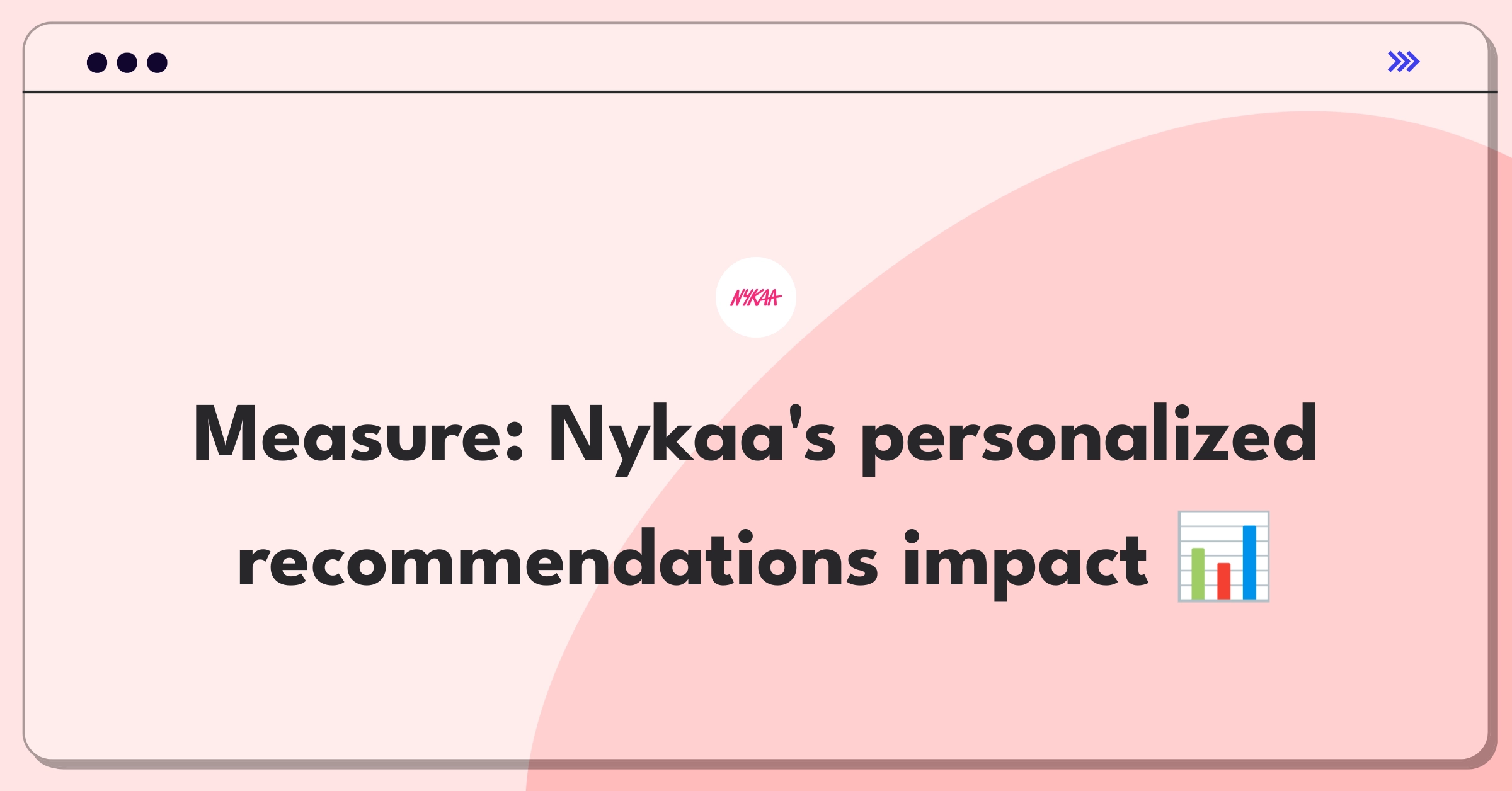 Product Management Metrics Question: Measuring success of Nykaa's personalized product recommendations feature