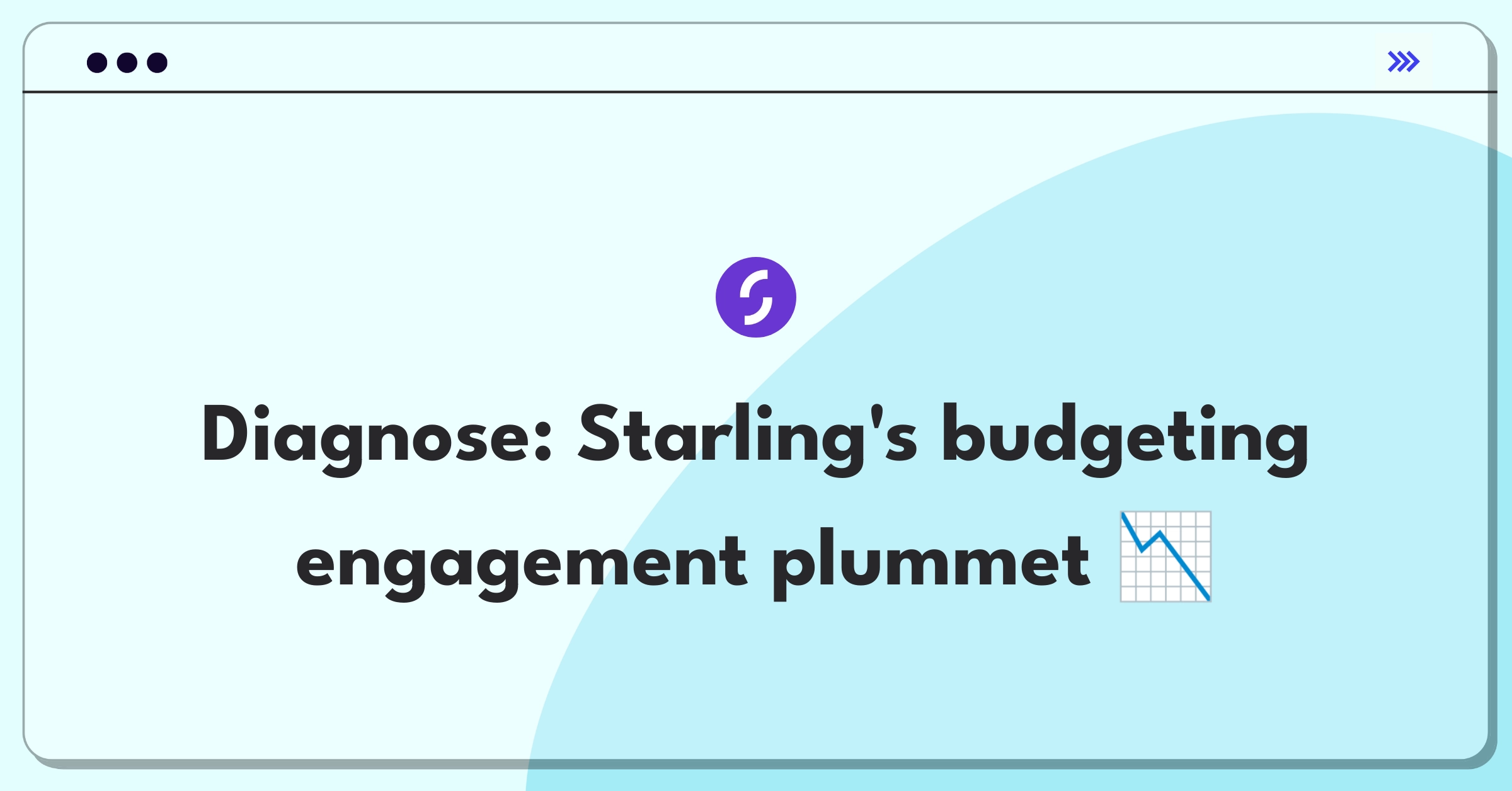 Product Management Root Cause Analysis Question: Investigating Starling Bank's budgeting tool engagement decrease