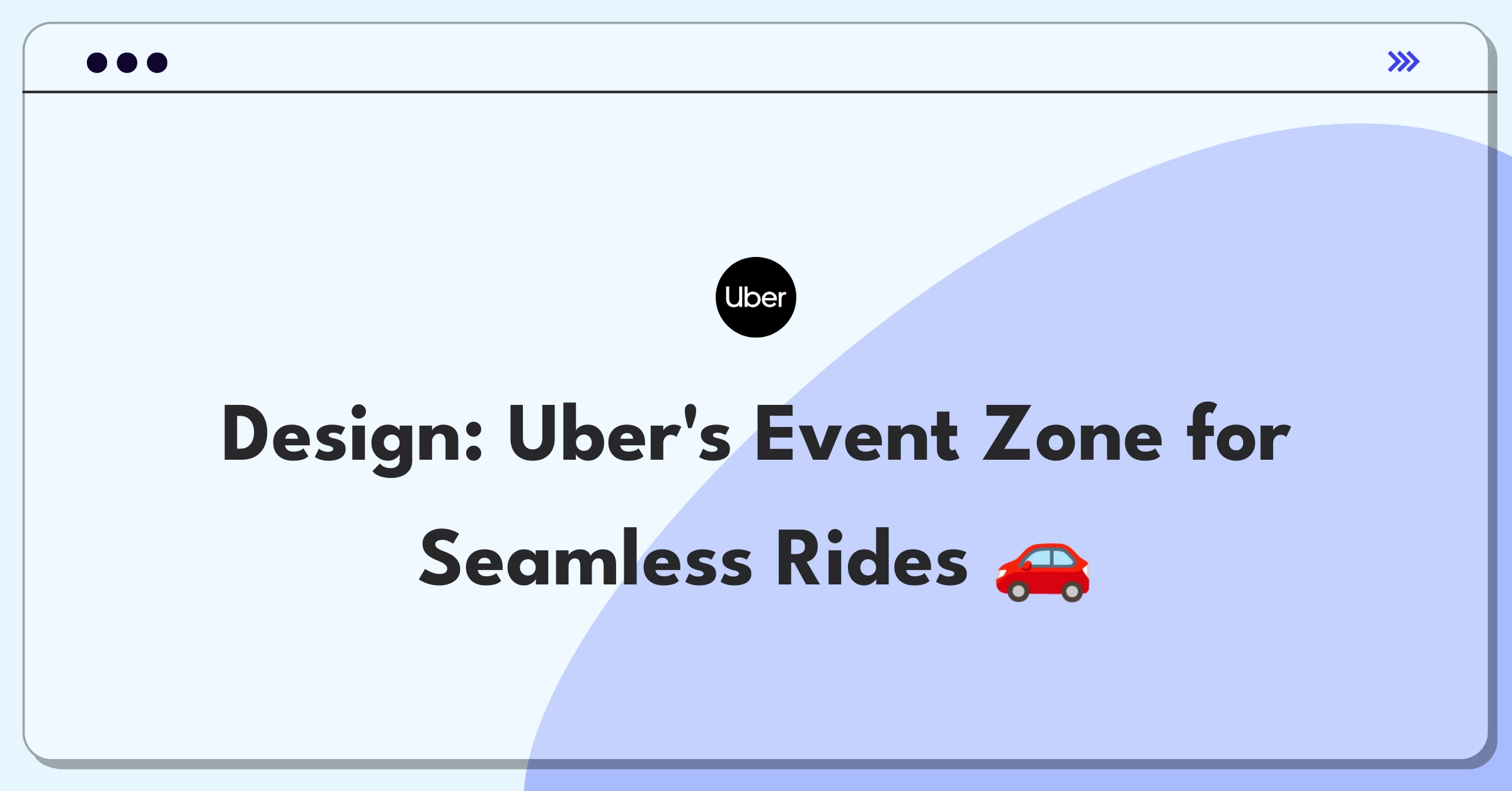 Product Management Design Question: Improving Uber's large event transportation experience for riders and drivers