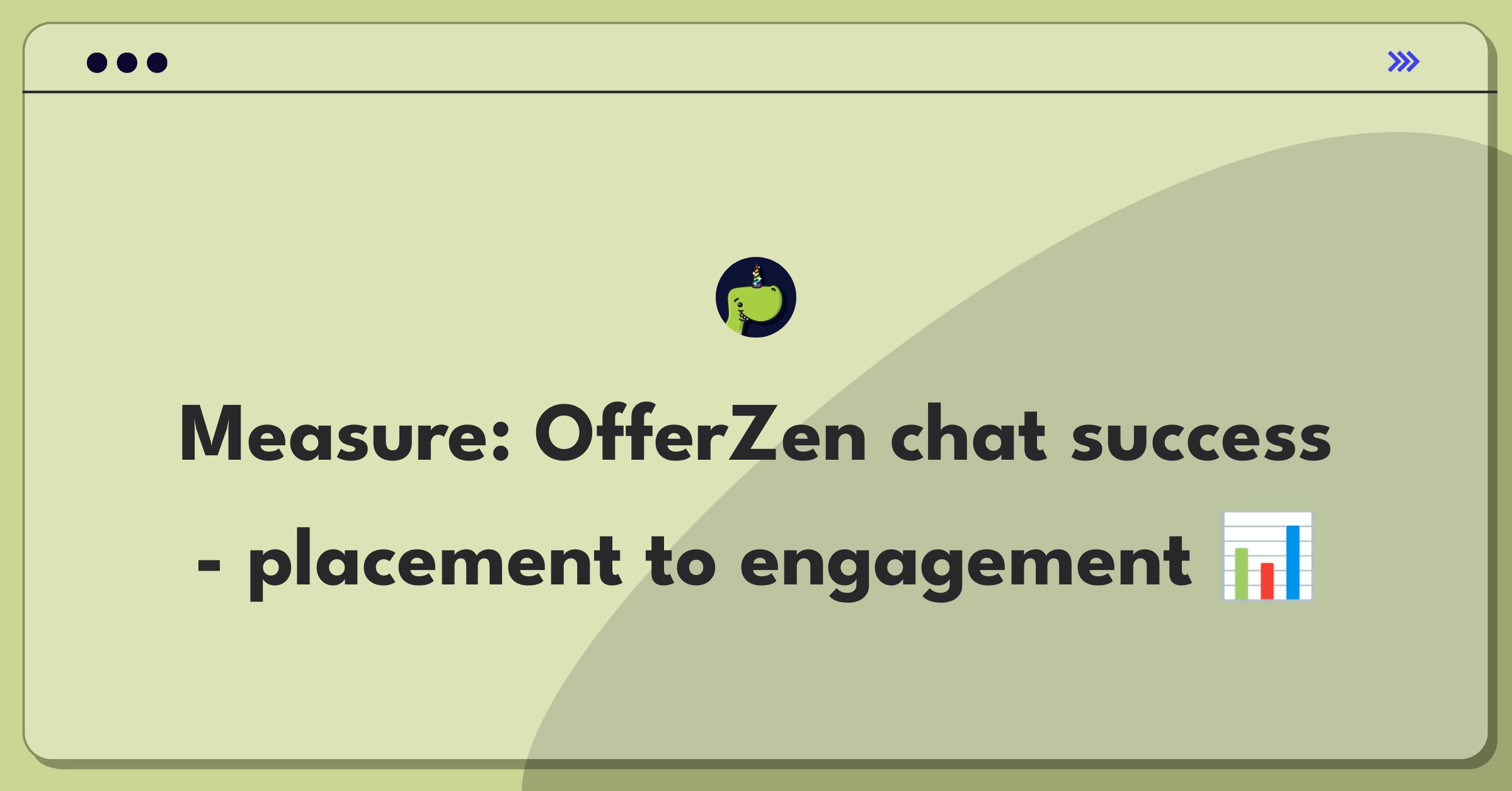 Product Management Analytics Question: Defining success metrics for OfferZen's employer-candidate chat function