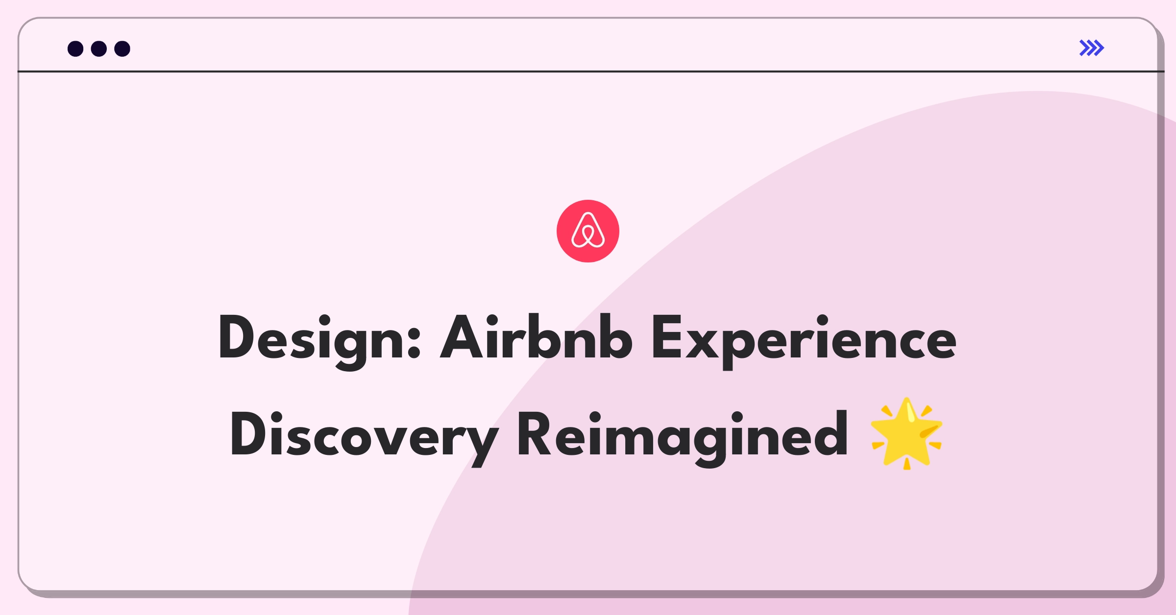 Product Management Design Question: Airbnb mobile app interface showcasing local experiences