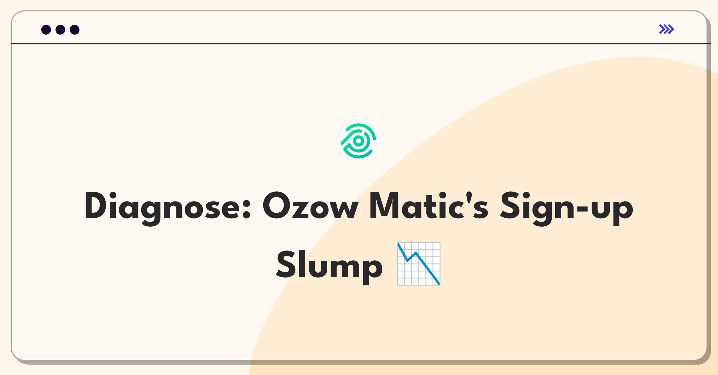 Product Management Root Cause Analysis Question: Investigating sudden decrease in Ozow Matic user sign-ups