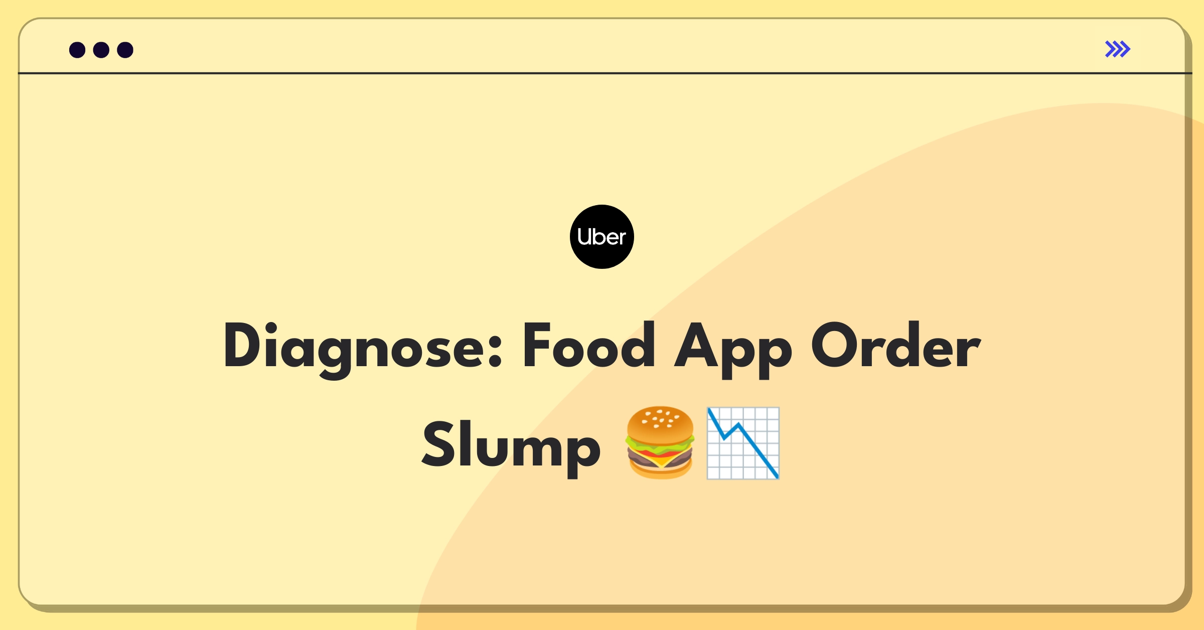 Product Management Root Cause Analysis Question: Identifying reasons for declining food delivery app orders