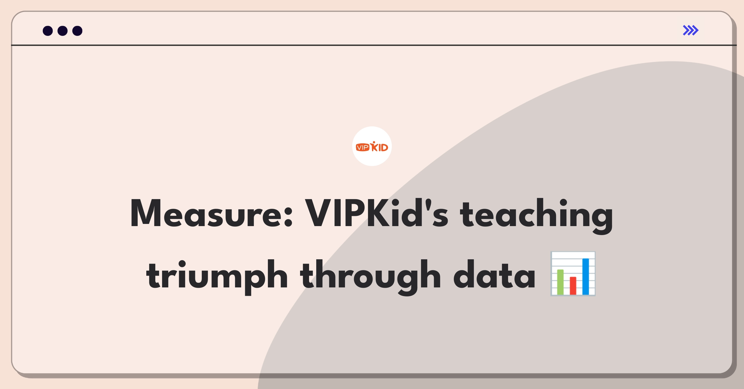 Product Management Analytics Question: Defining success metrics for VIPKid's online English teaching sessions