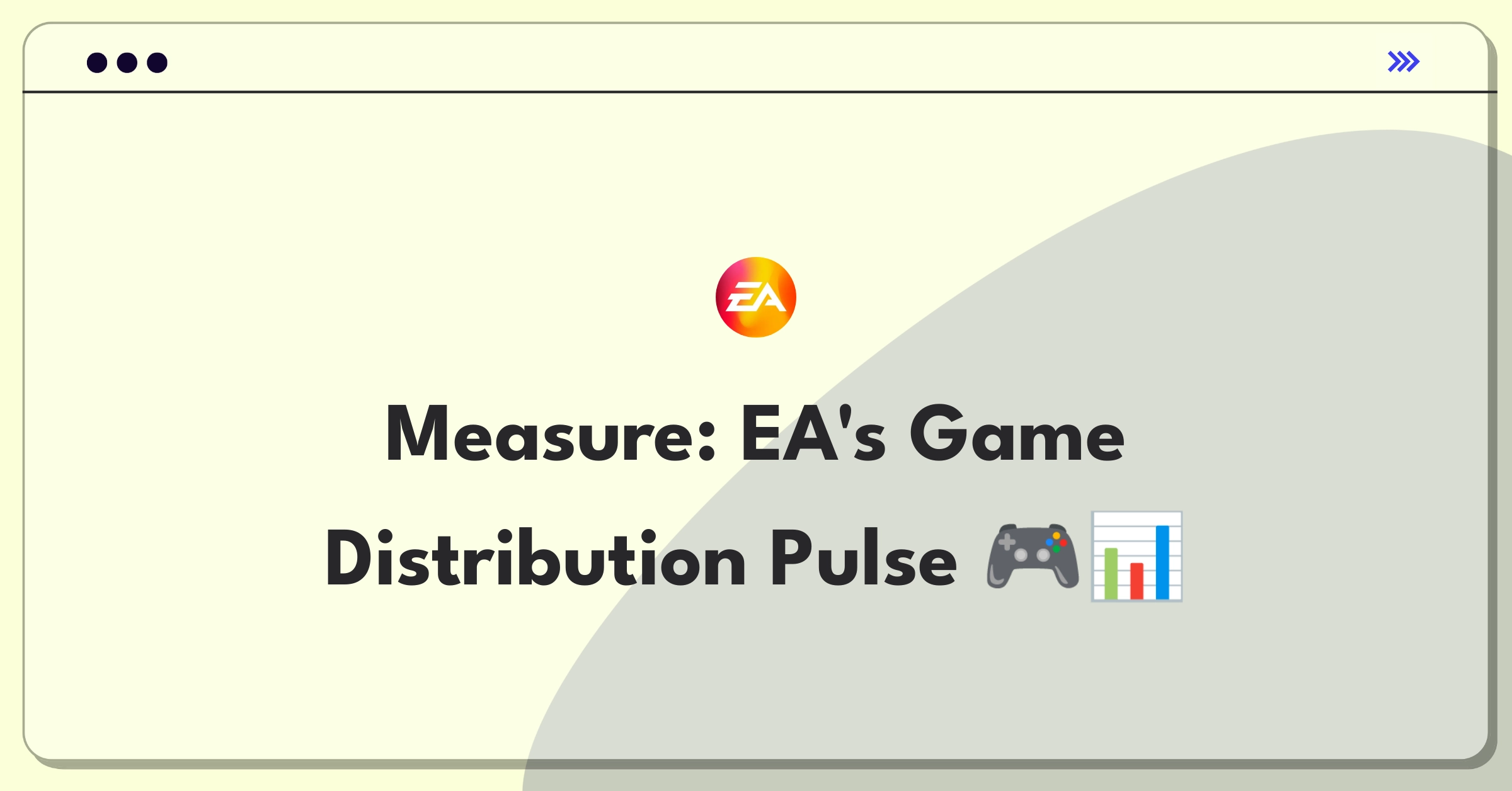 Product Management Analytics Question: Evaluating metrics for Electronic Arts' game distribution platform