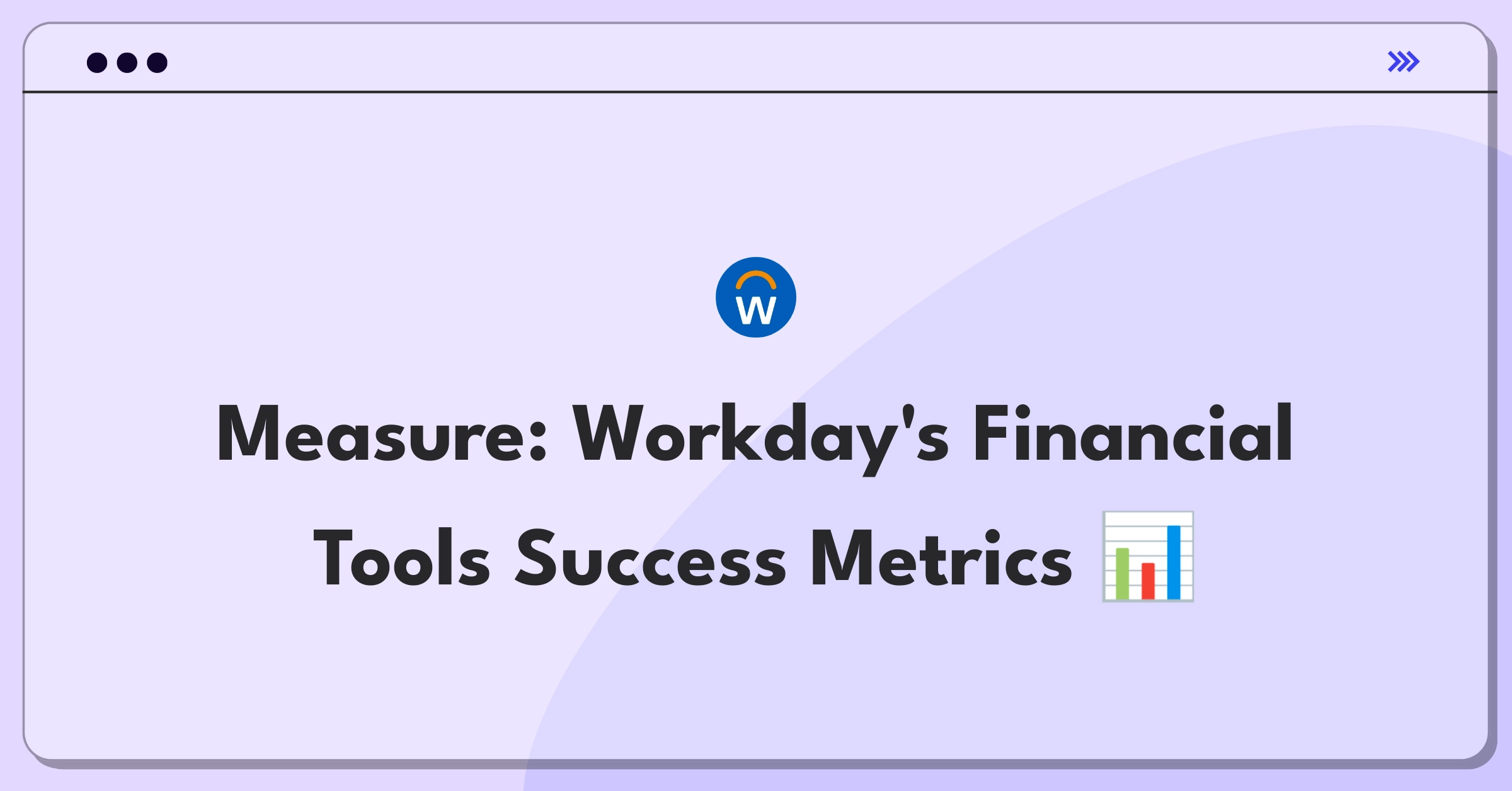 Product Management Metrics Question: Defining success for Workday's financial management tools