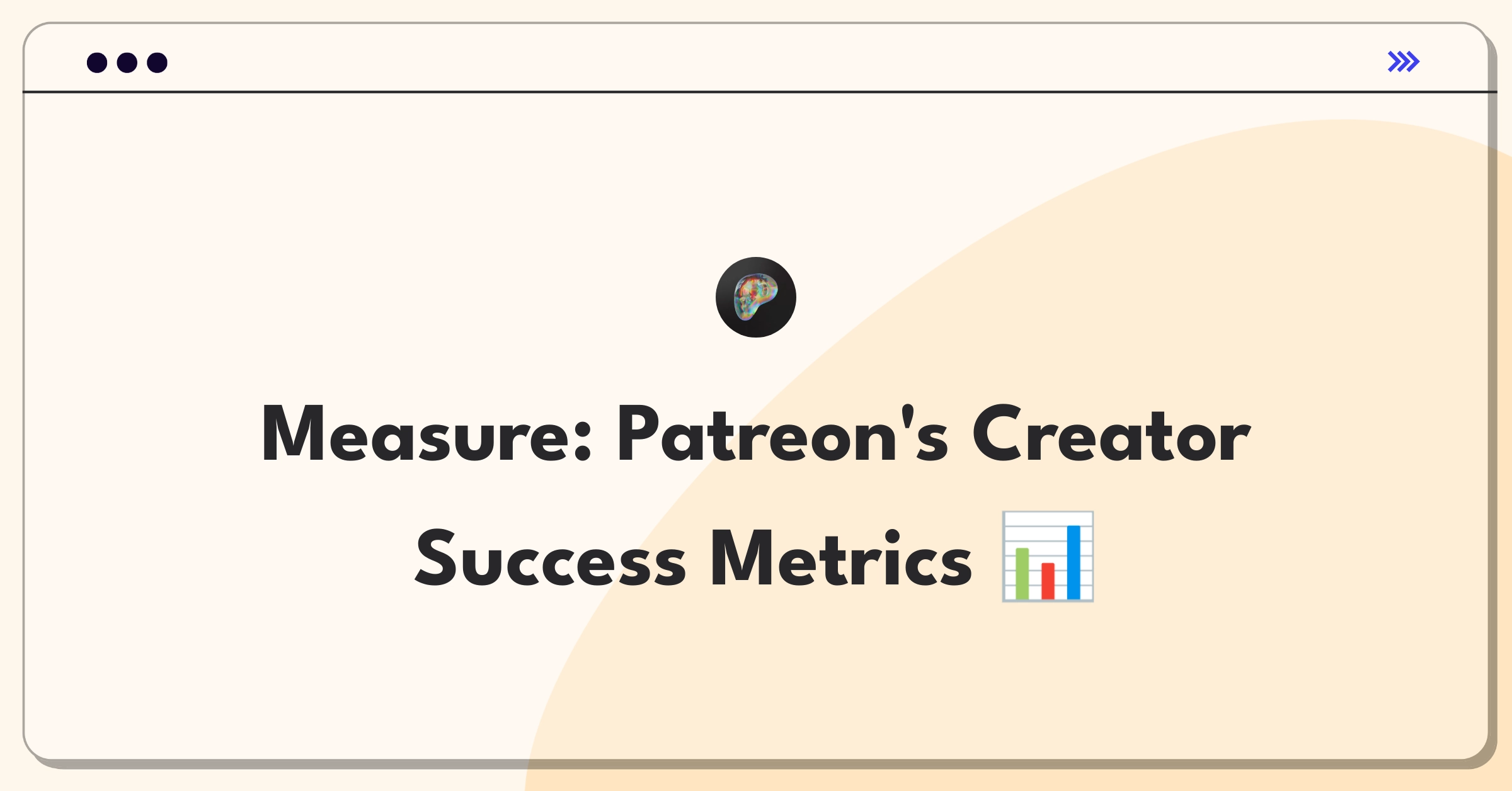 Product Management Metrics Question: Defining success for Patreon's creator subscription model