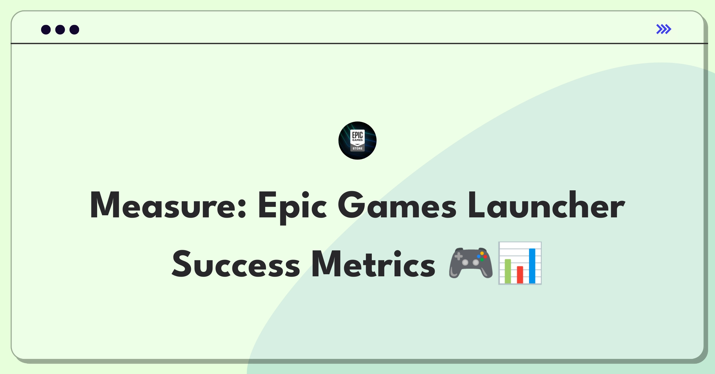 Product Management Analytics Question: Measuring success of Epic Games' game launcher platform