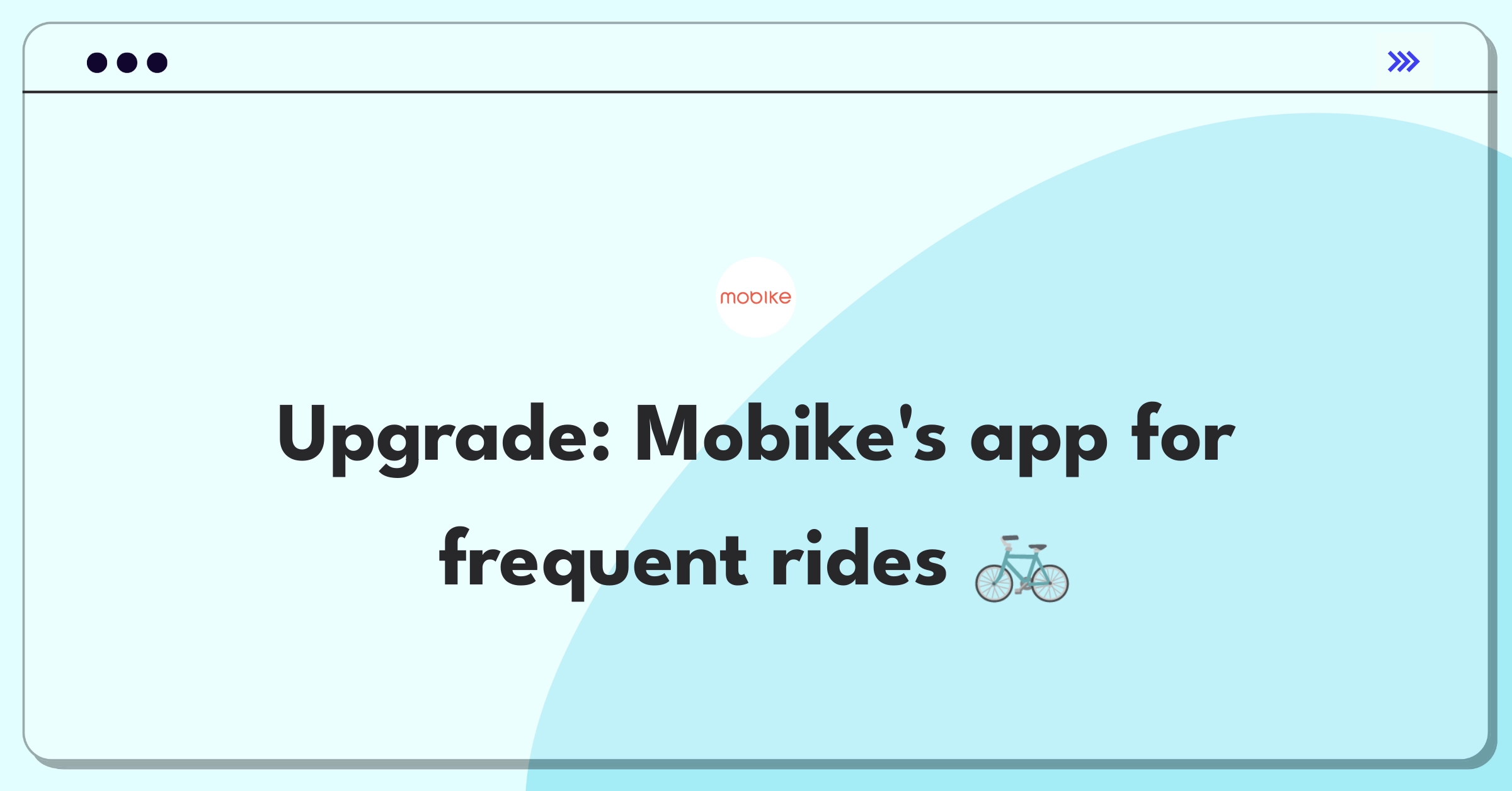 Product Management Improvement Question: Enhancing Mobike app features for increased user engagement and ride frequency