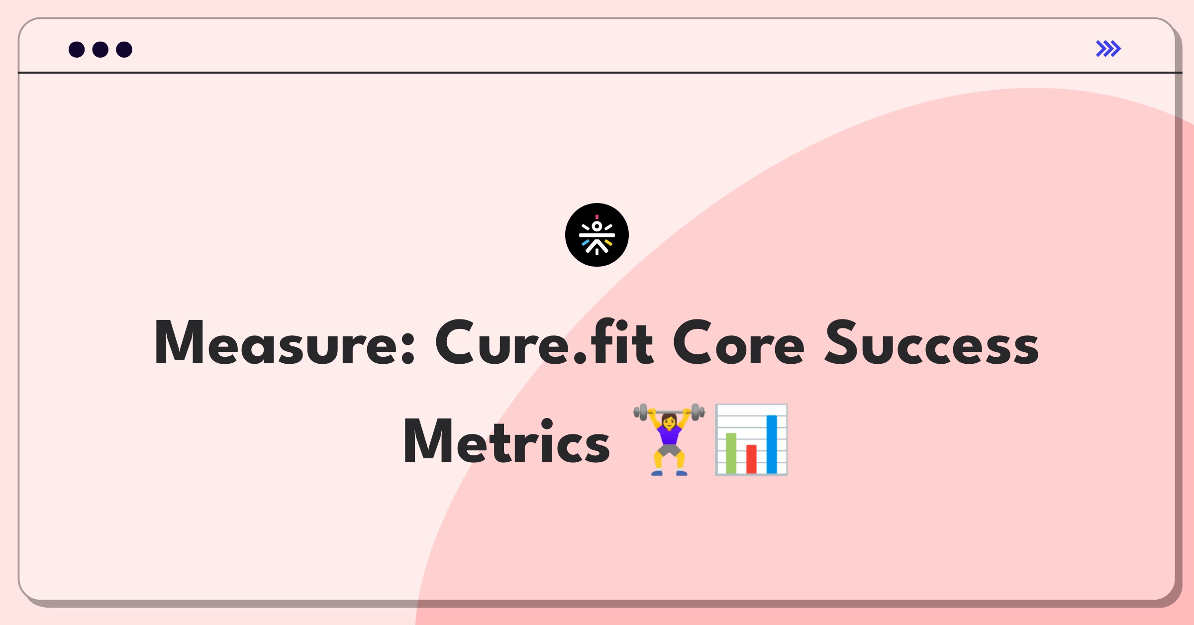 Product Management Metrics Question: Measuring success of Cure.fit's core feature using engagement and health indicators