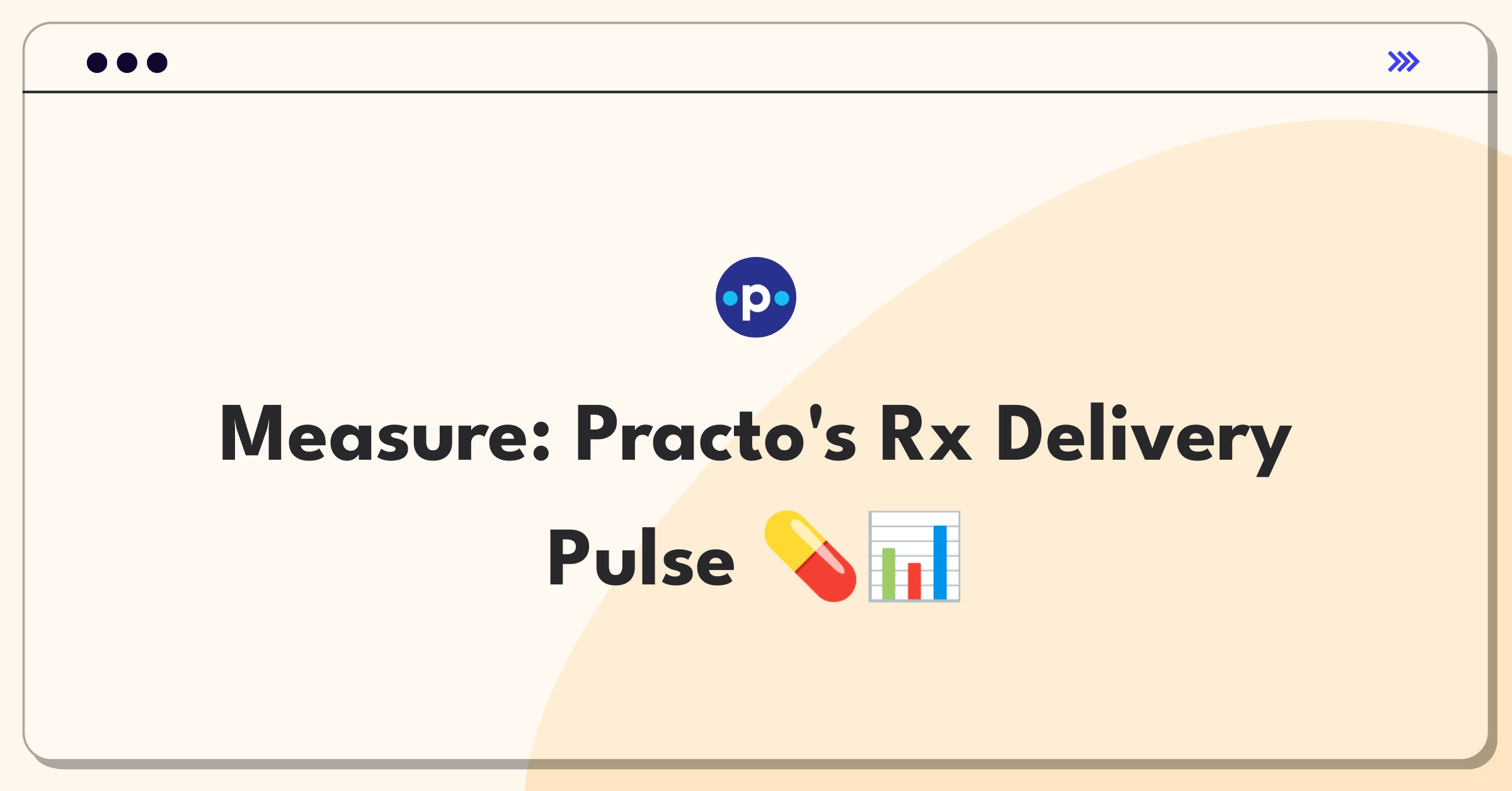 Product Management Analytics Question: Evaluating metrics for Practo's medicine delivery service