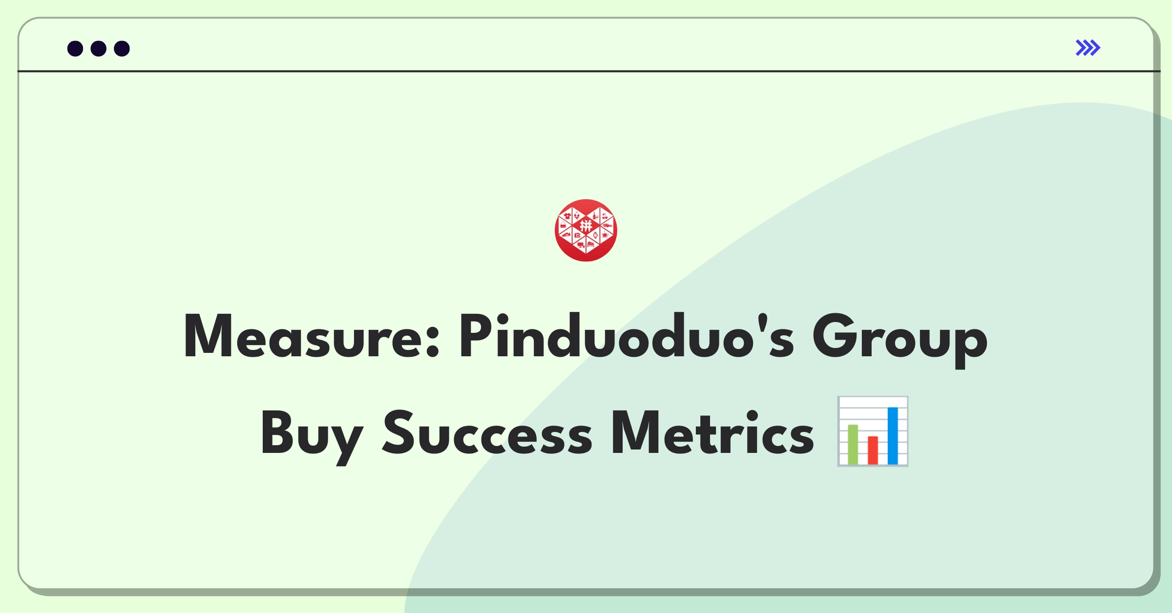 Product Management Analytics Question: Evaluating success metrics for Pinduoduo's group buying feature