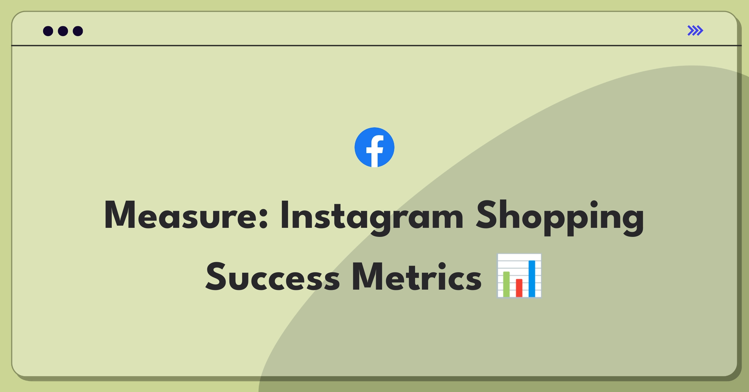 Product Management Success Metrics Question: Instagram Shopping KPIs and performance indicators