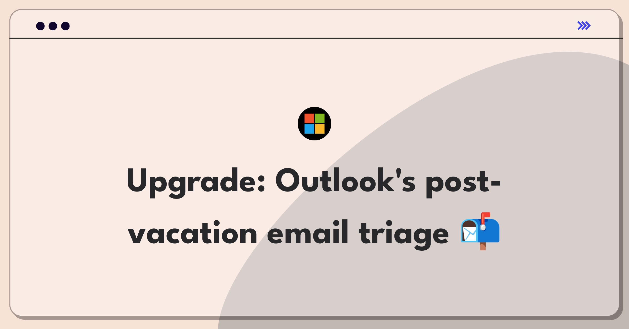 Product Management Improvement Question: Enhancing Microsoft Outlook's email management for post-vacation overload