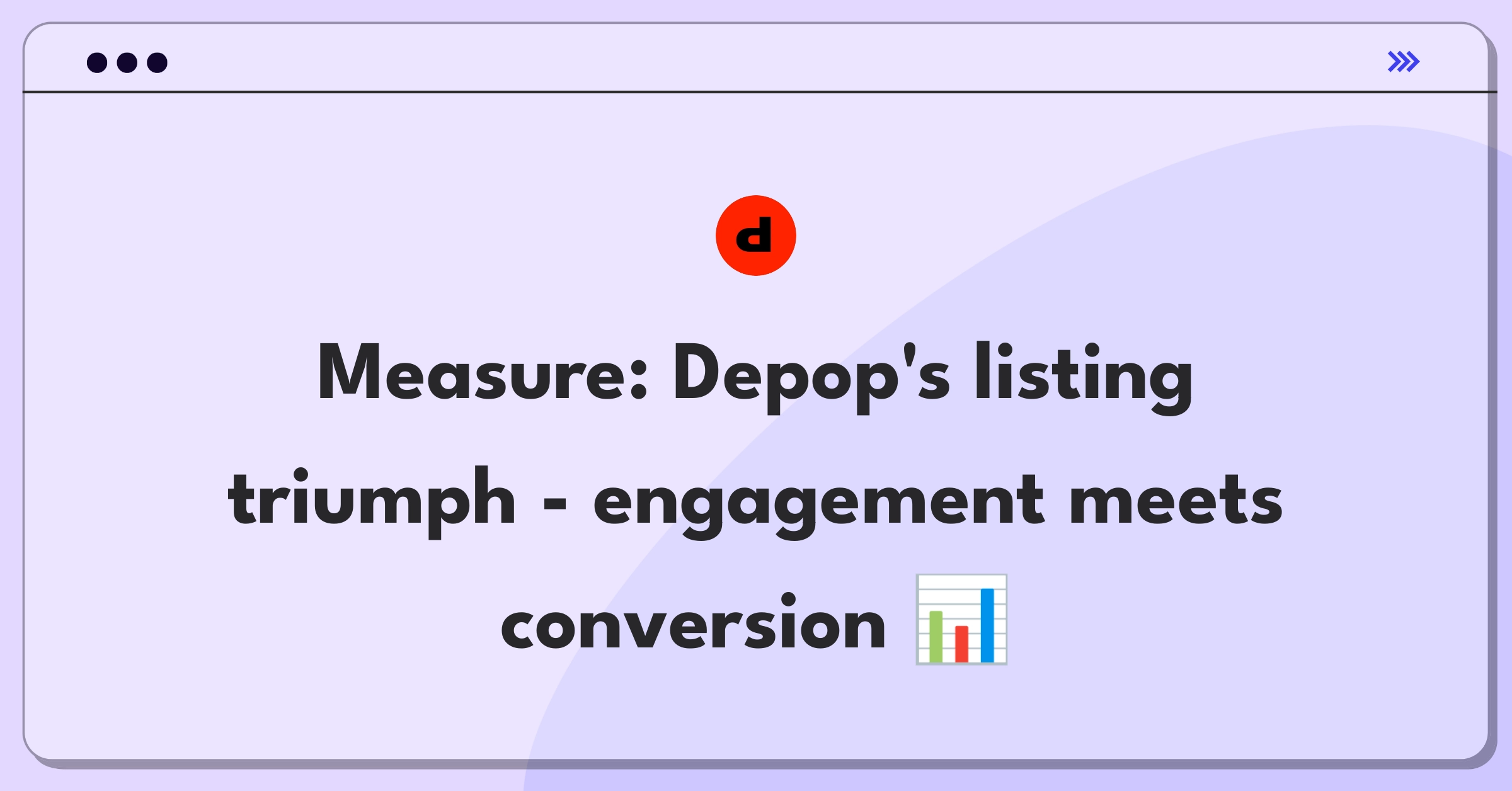 Product Management Analytics Question: Defining success metrics for Depop's item listing process