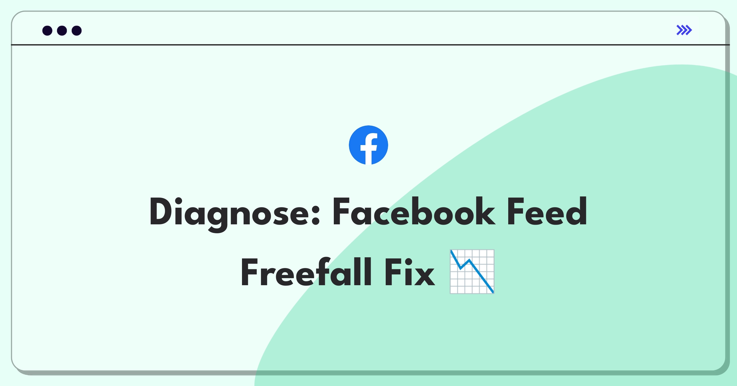 Product Management RCA Question: Facebook feed algorithm causing session duration drop