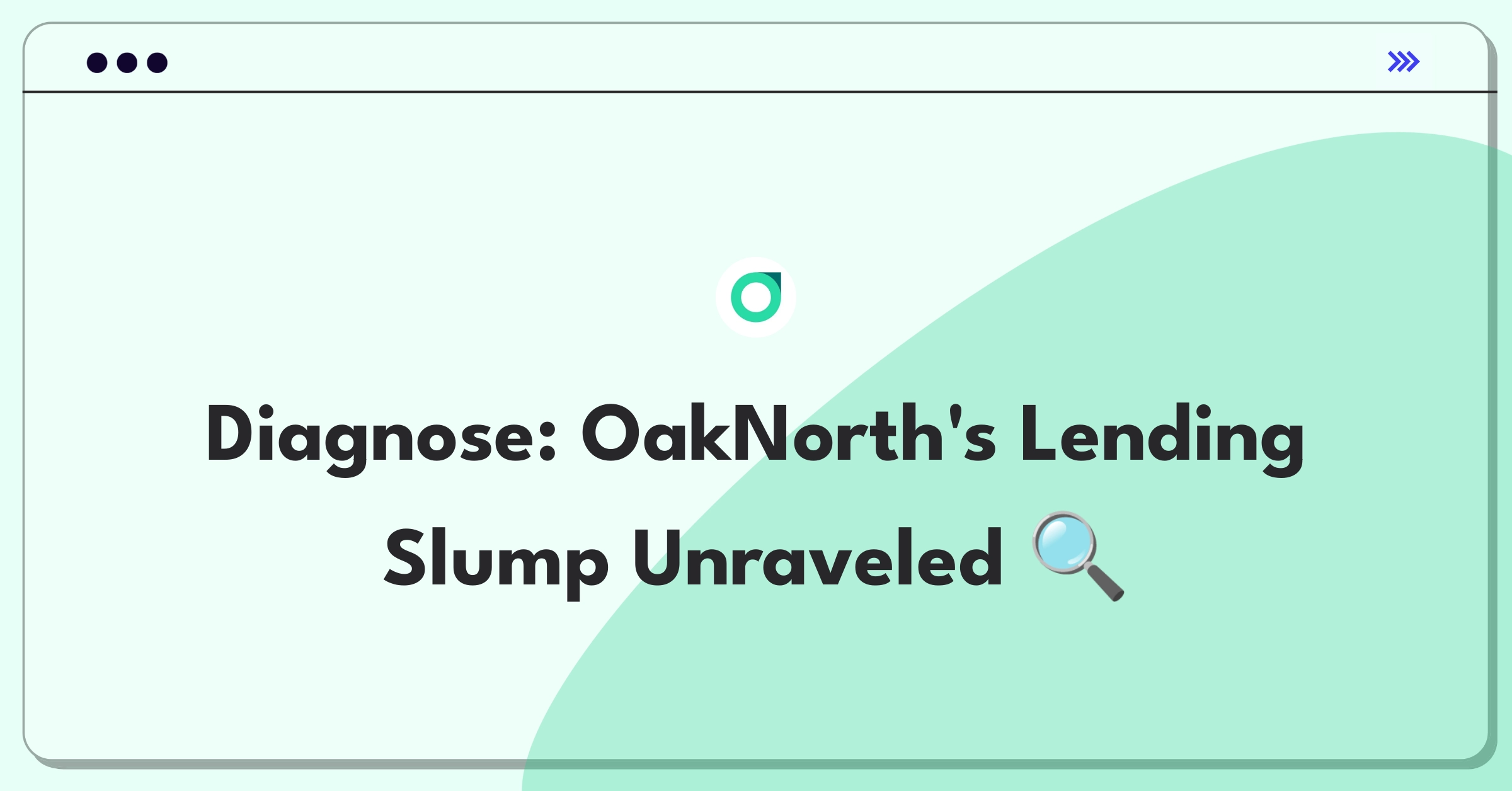 Product Management Root Cause Analysis Question: Investigating decline in small business loan applications for fintech company