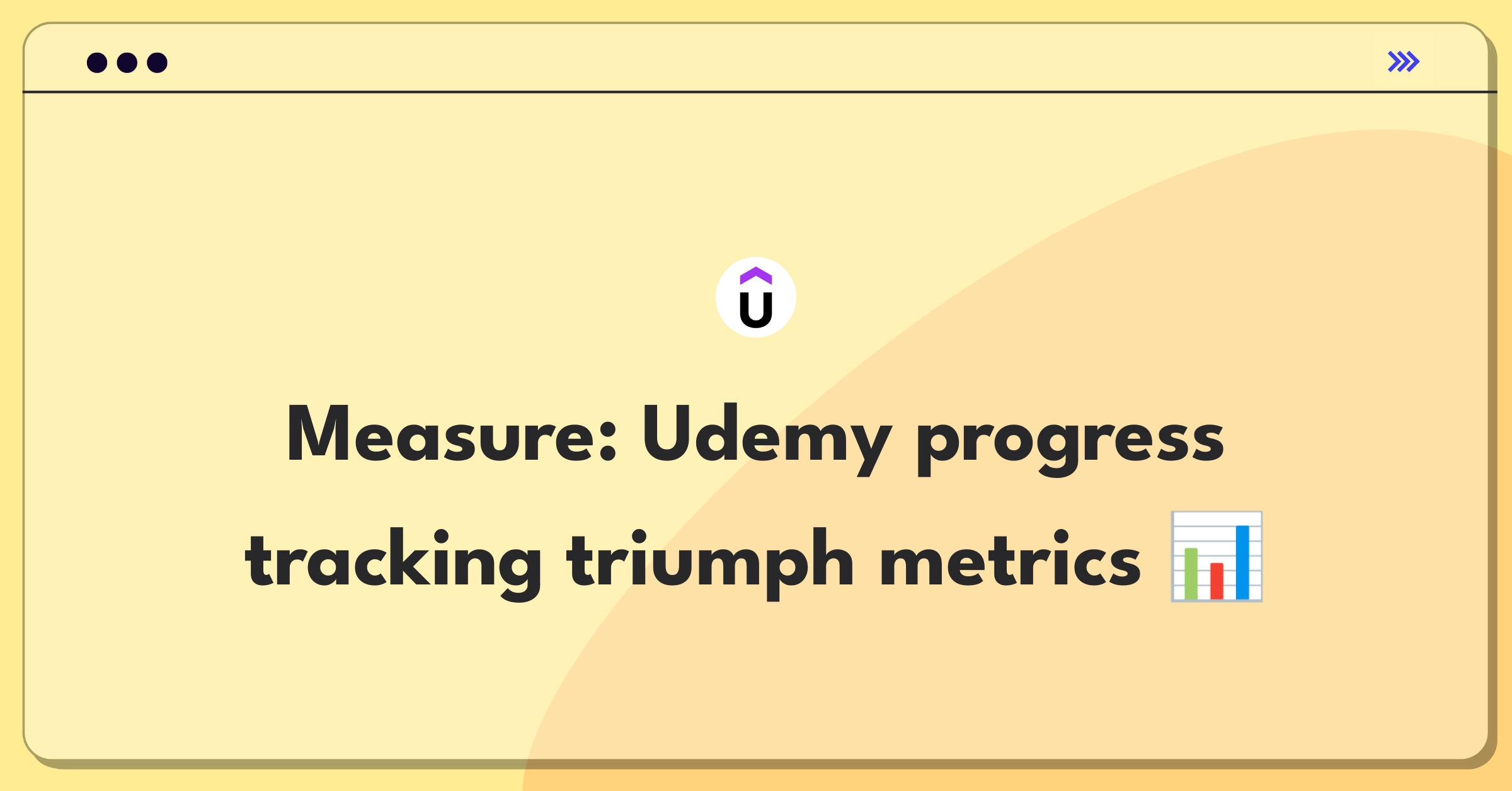 Product Management Metrics Question: Defining success for Udemy's student progress tracking feature