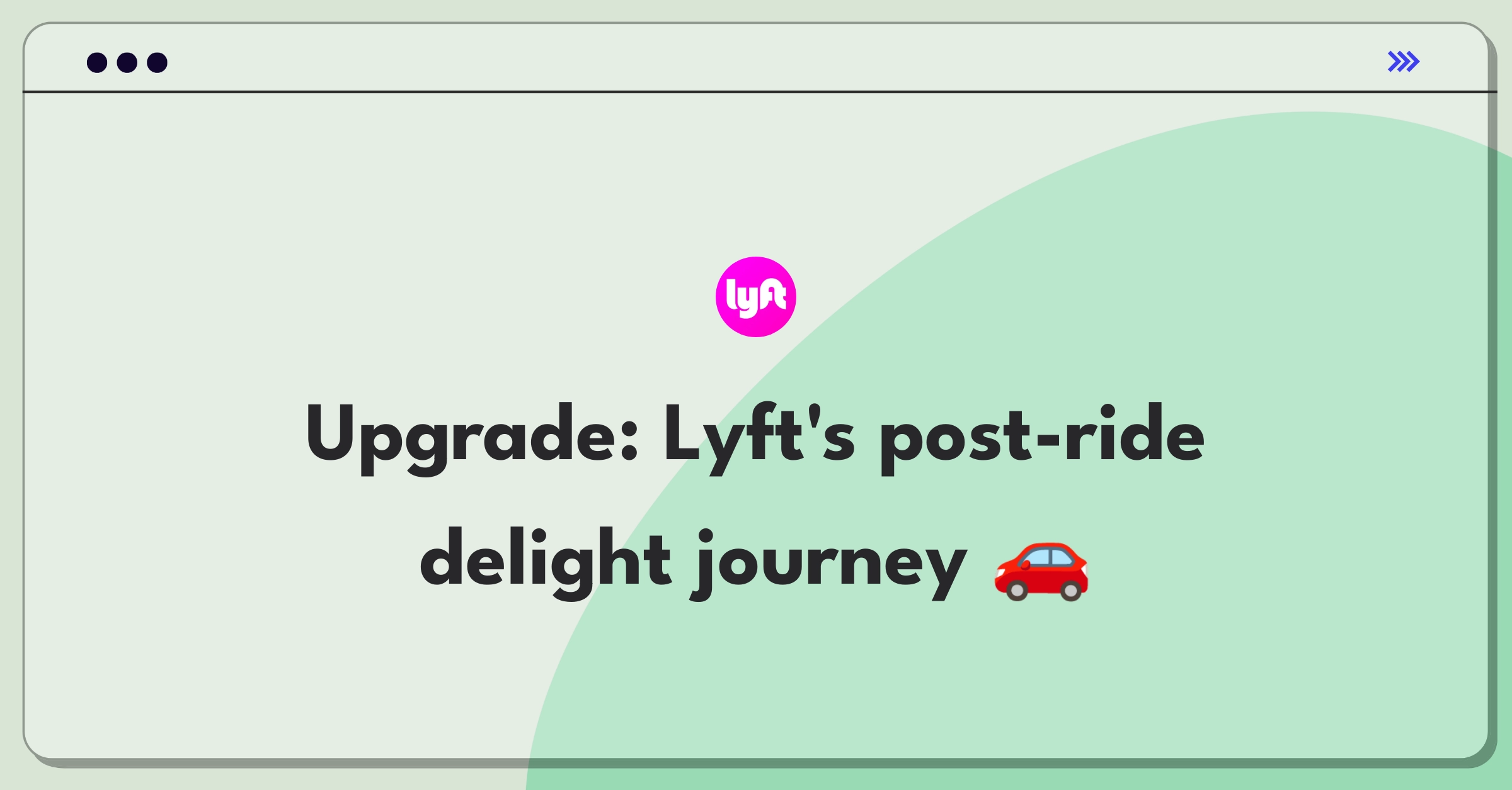 Product Management Improvement Question: Enhancing Lyft's post-booking experience for increased user satisfaction