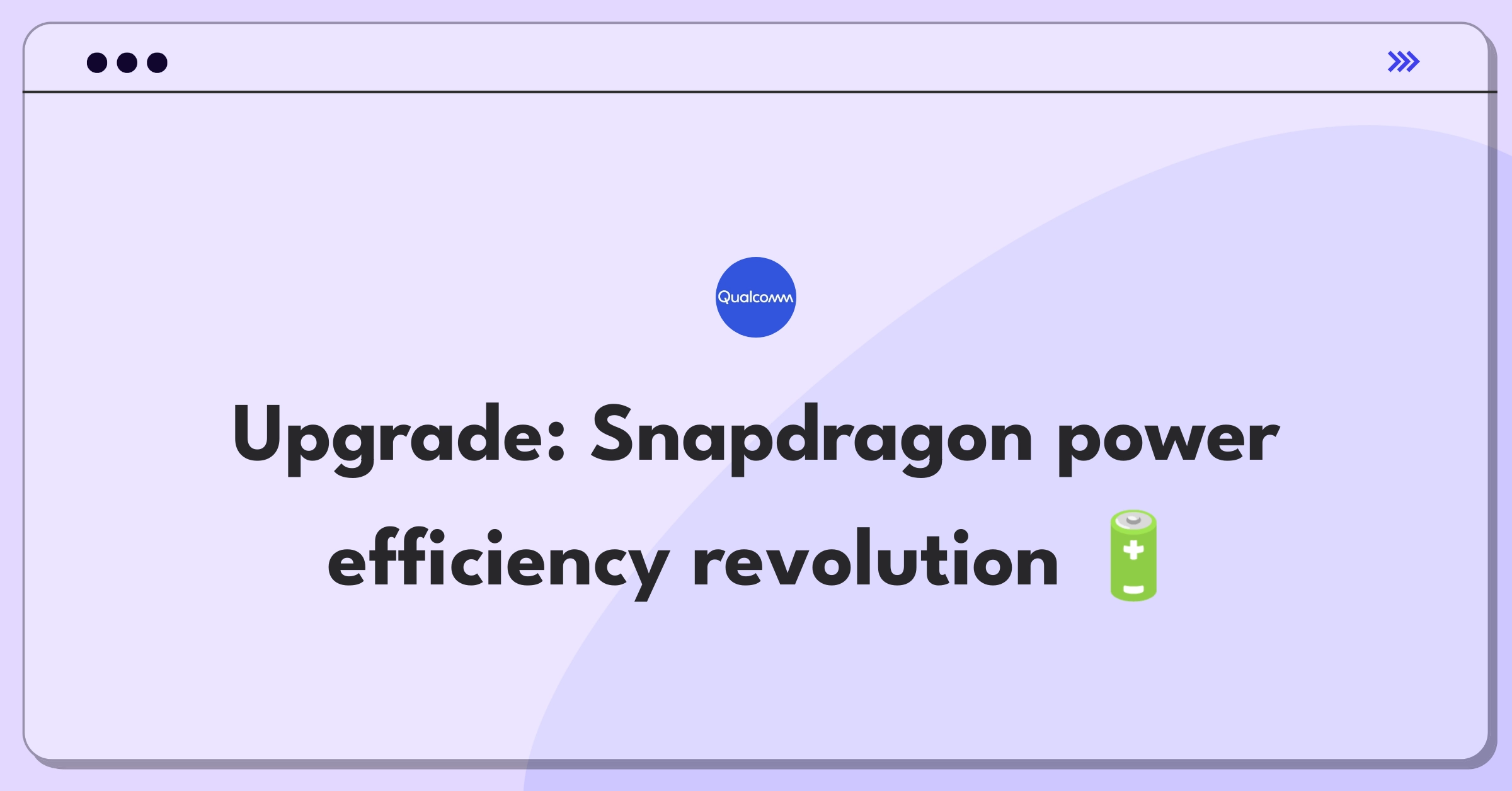 Product Management Improvement Question: Enhancing Qualcomm Snapdragon mobile processor power efficiency