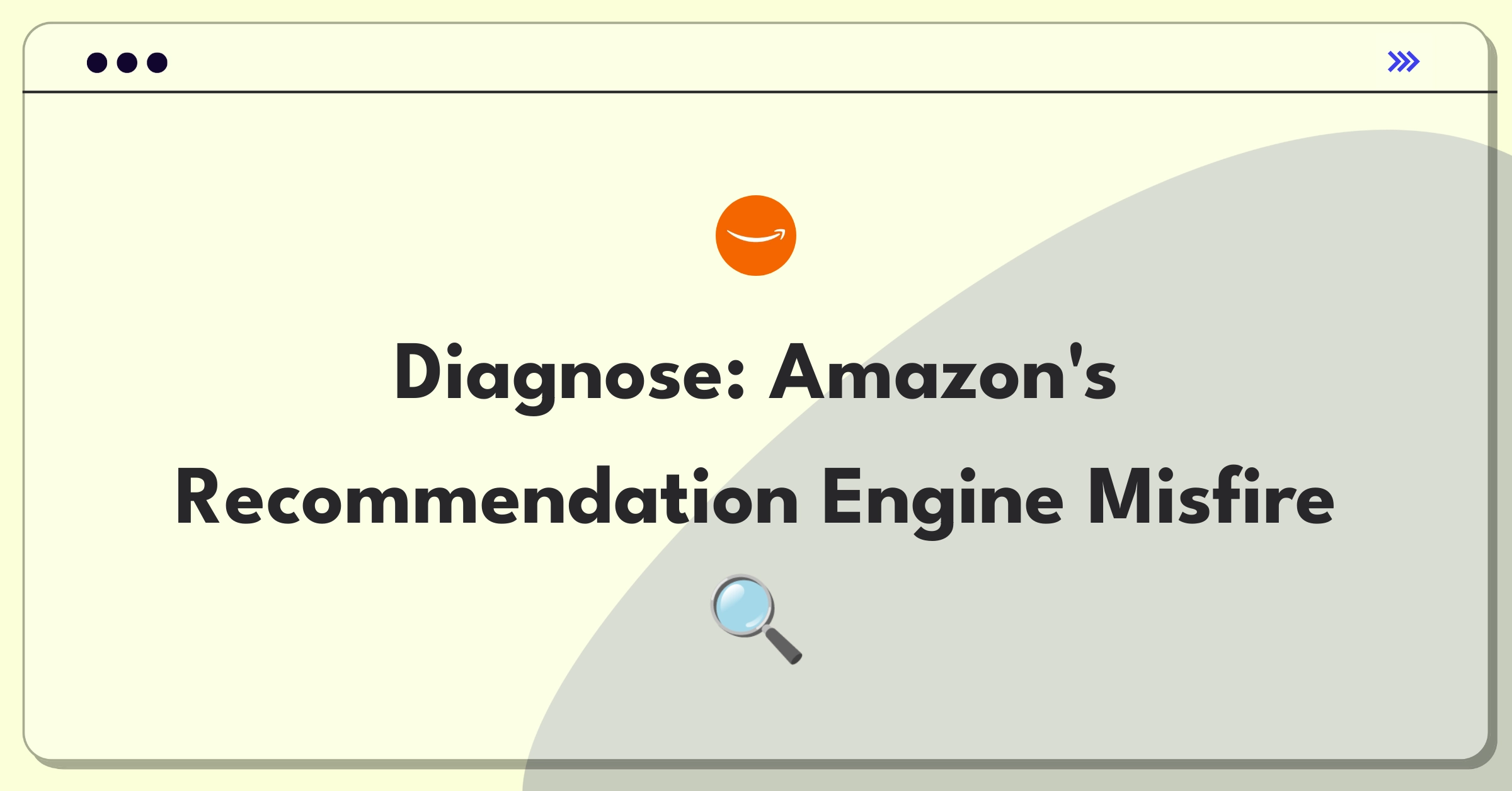 Product Management Root Cause Analysis Question: Investigating Amazon's homepage recommendation CTR drop