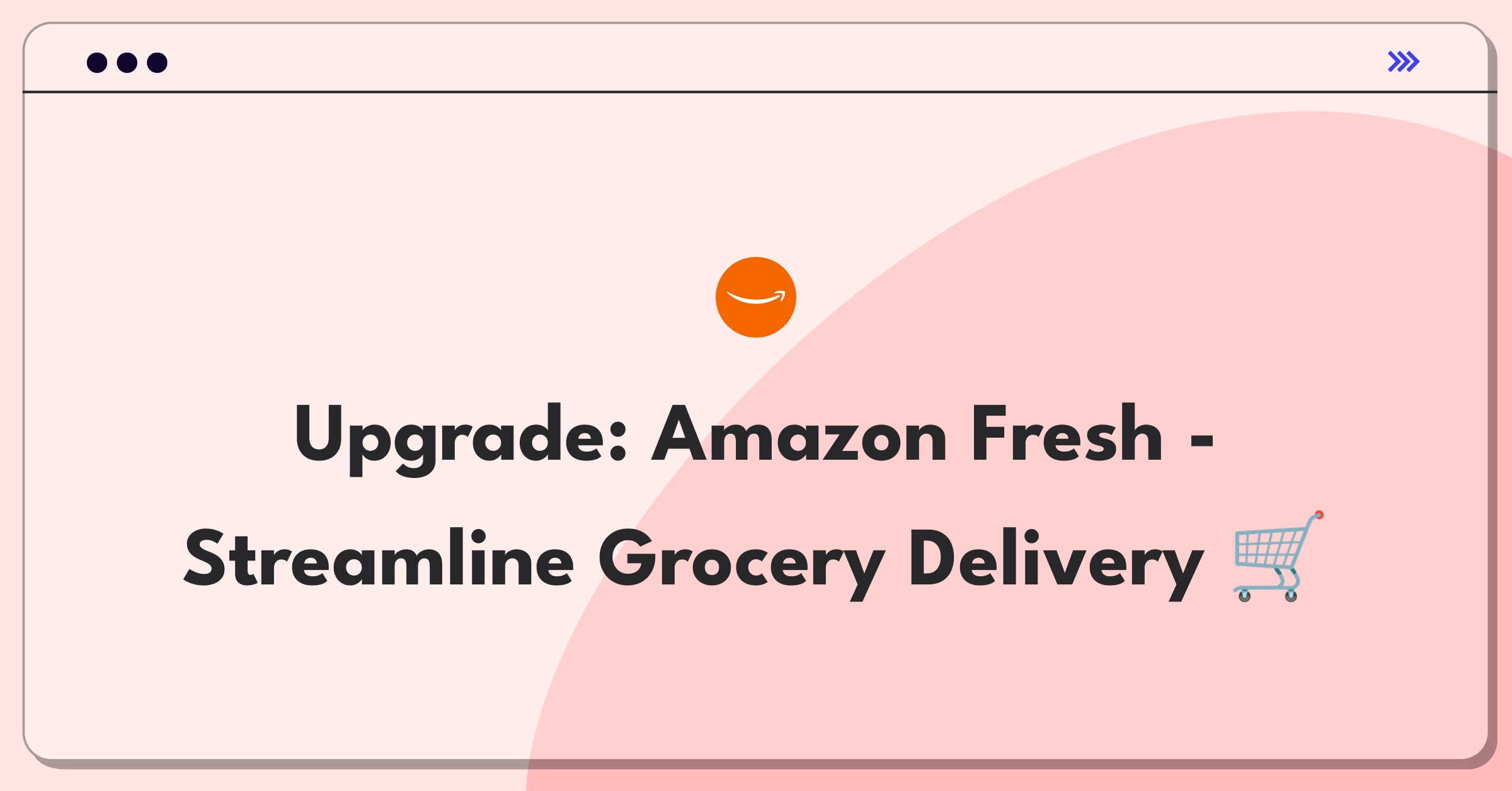 Product Management Improvement Question: Enhancing Amazon Fresh grocery delivery service