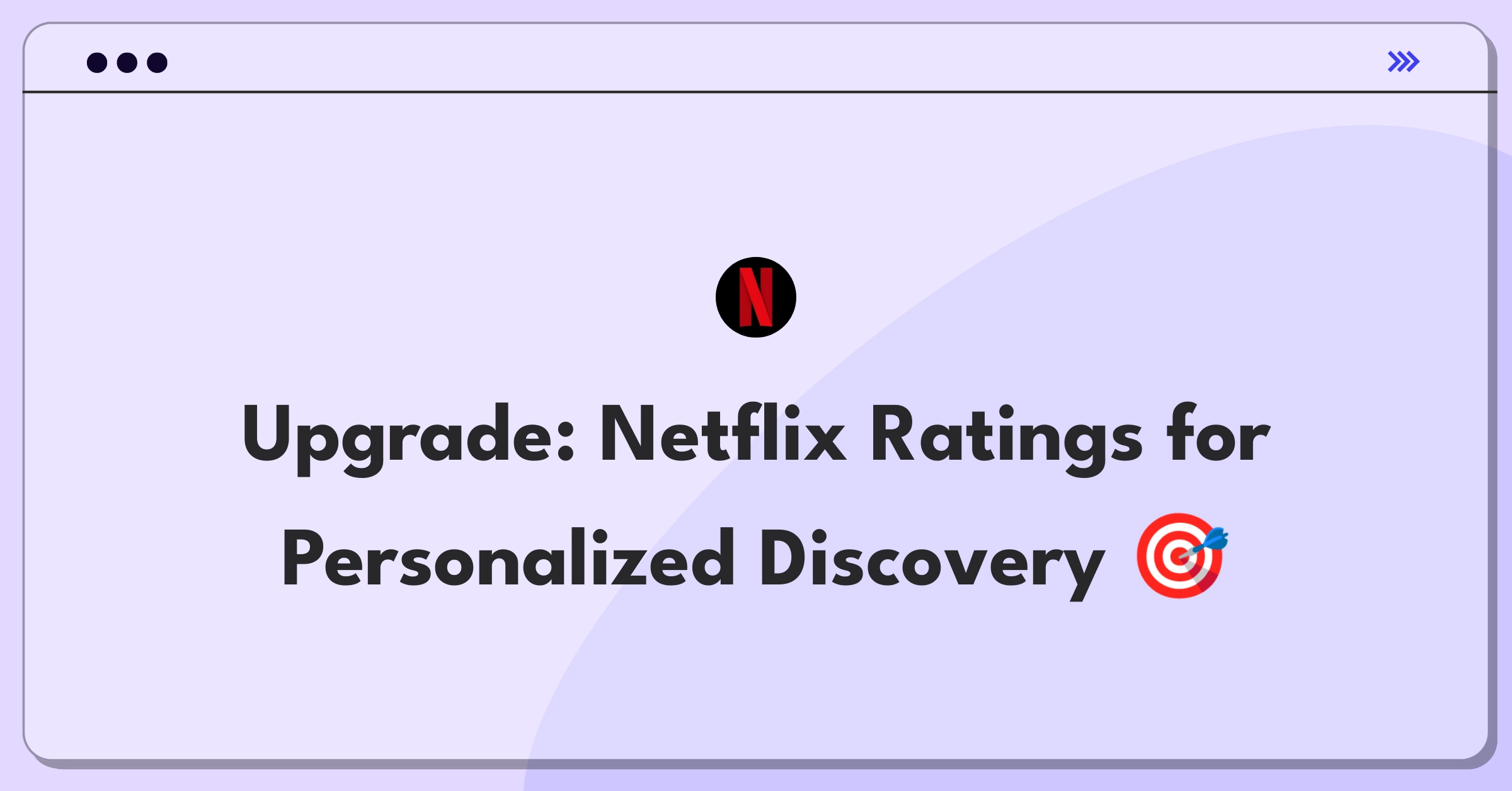 Product Management Improvement Question: Netflix ratings system enhancement for better user engagement