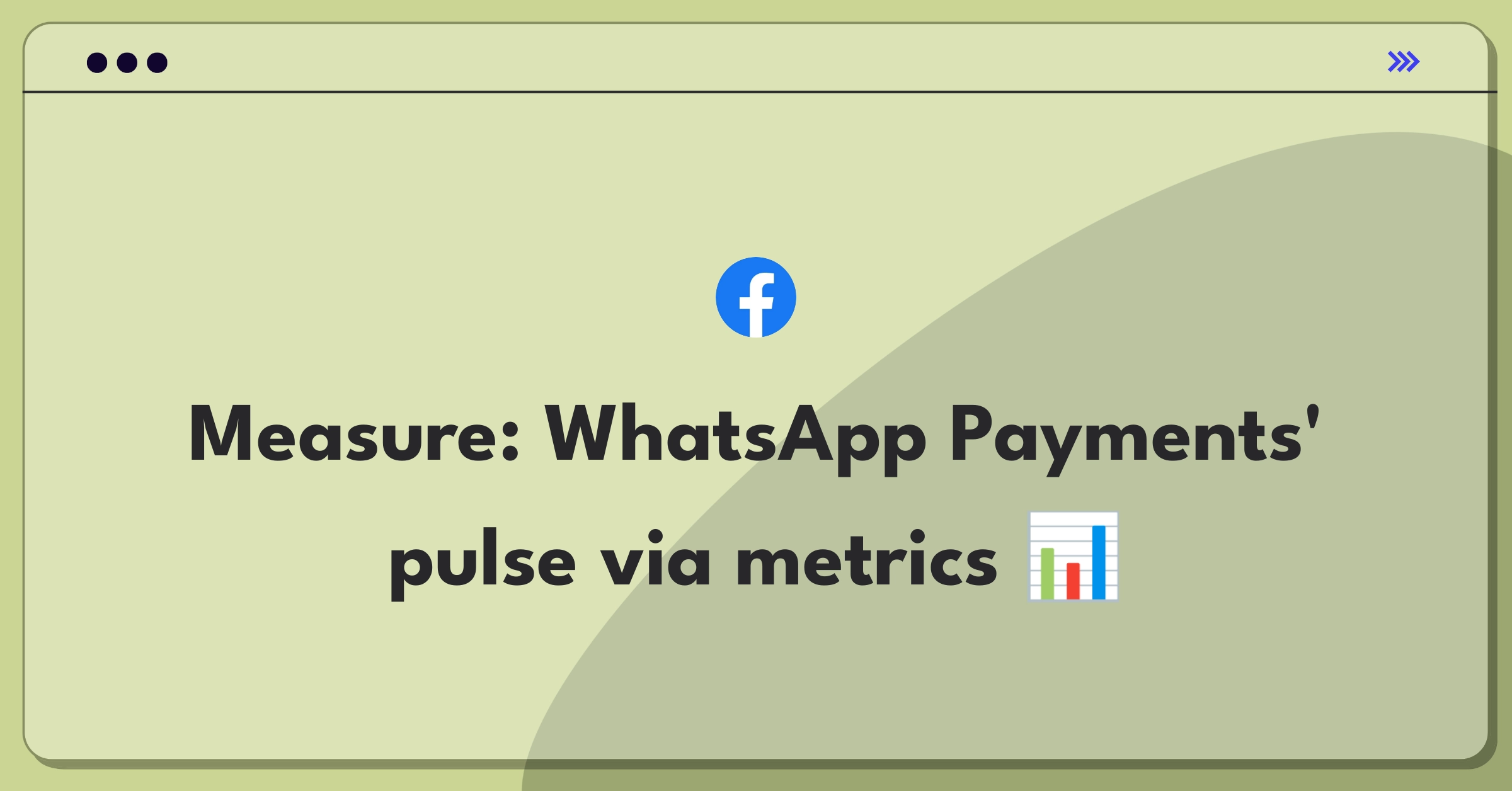 Product Management Analytics Question: Measuring success of WhatsApp Payments feature using key metrics