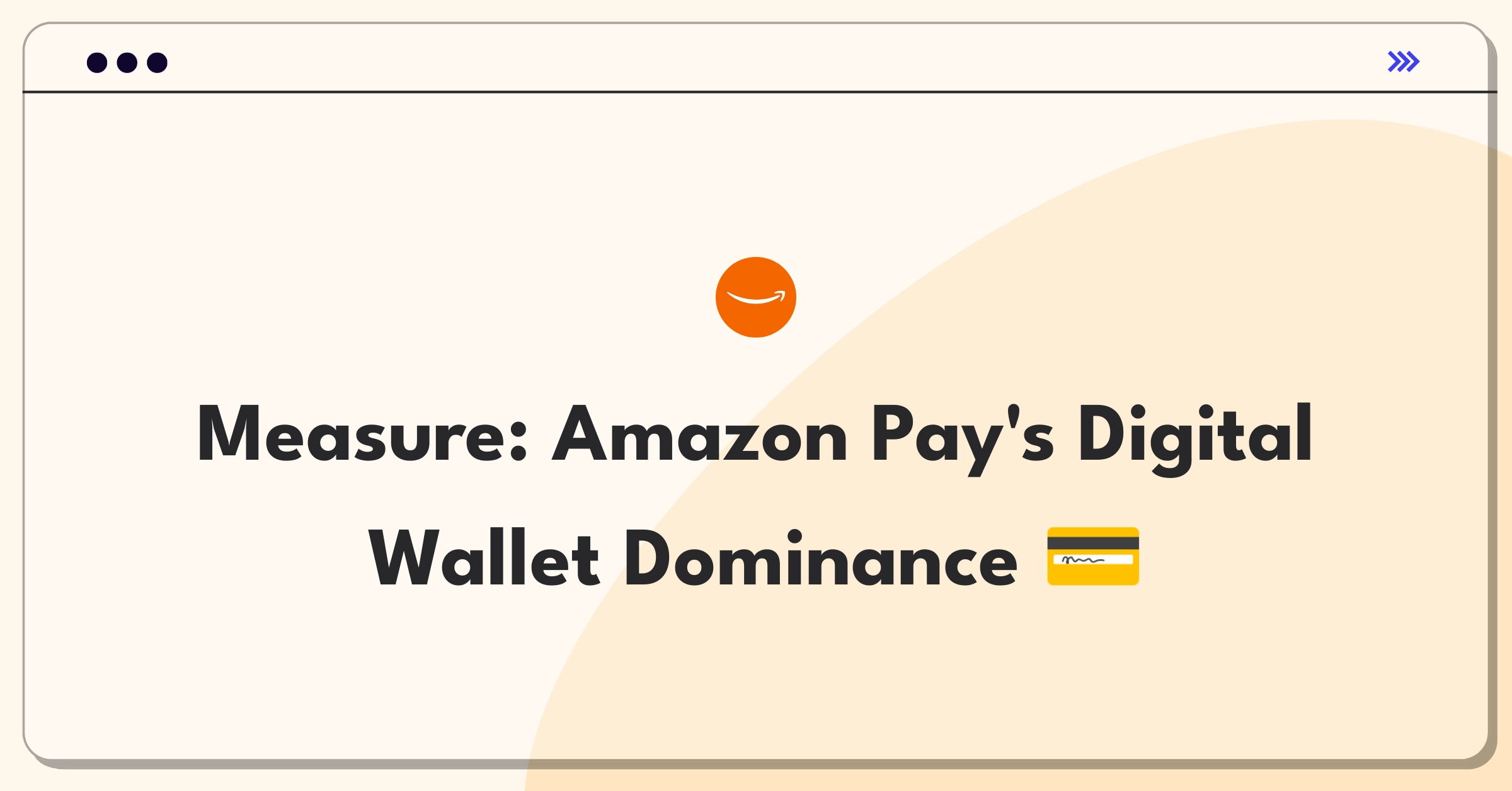 Product Management Analytics Question: Measuring success of Amazon Pay digital payment service