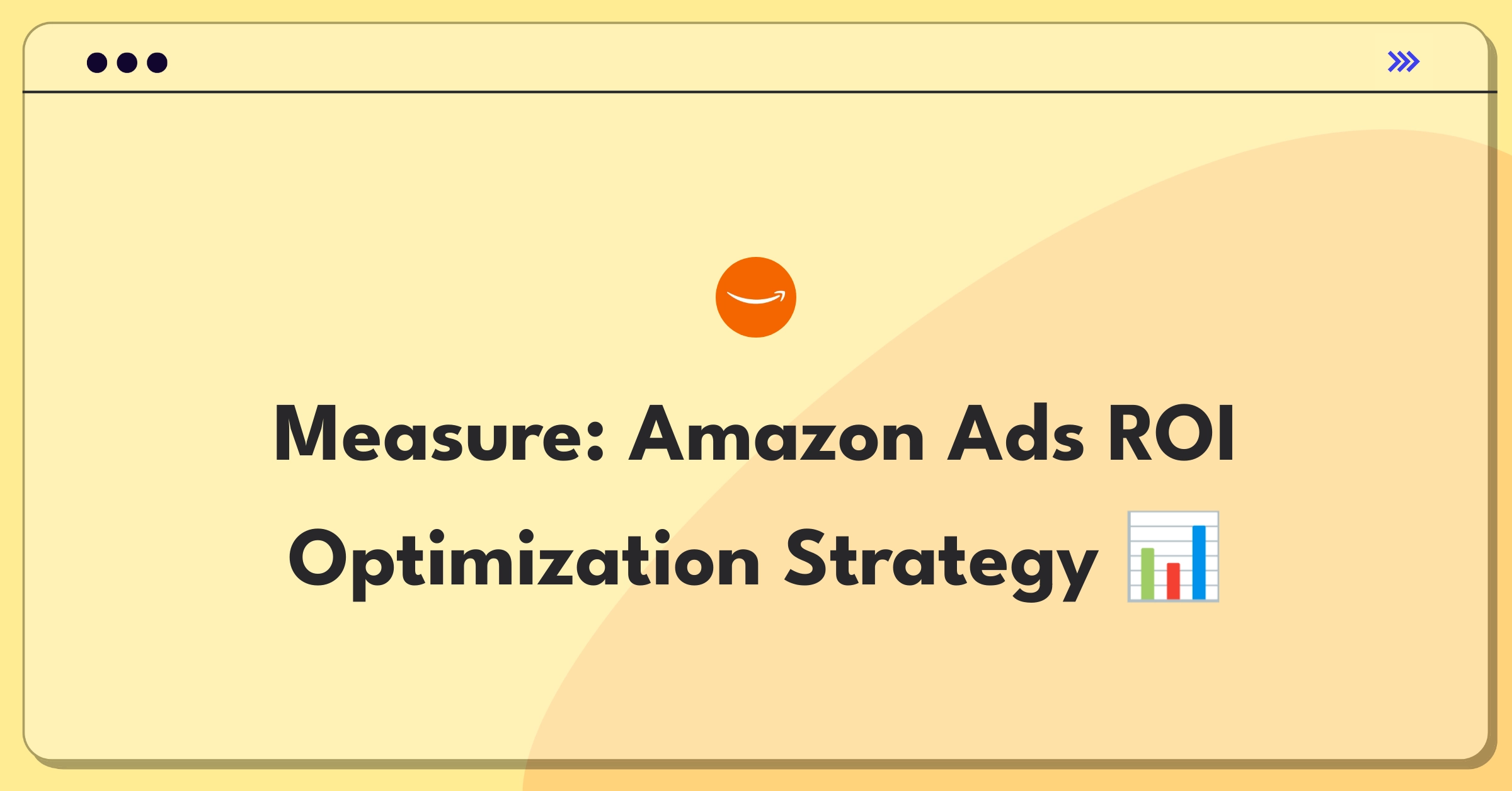 Product Management Analytics Question: Measuring success of Amazon's advertising platform using key performance indicators