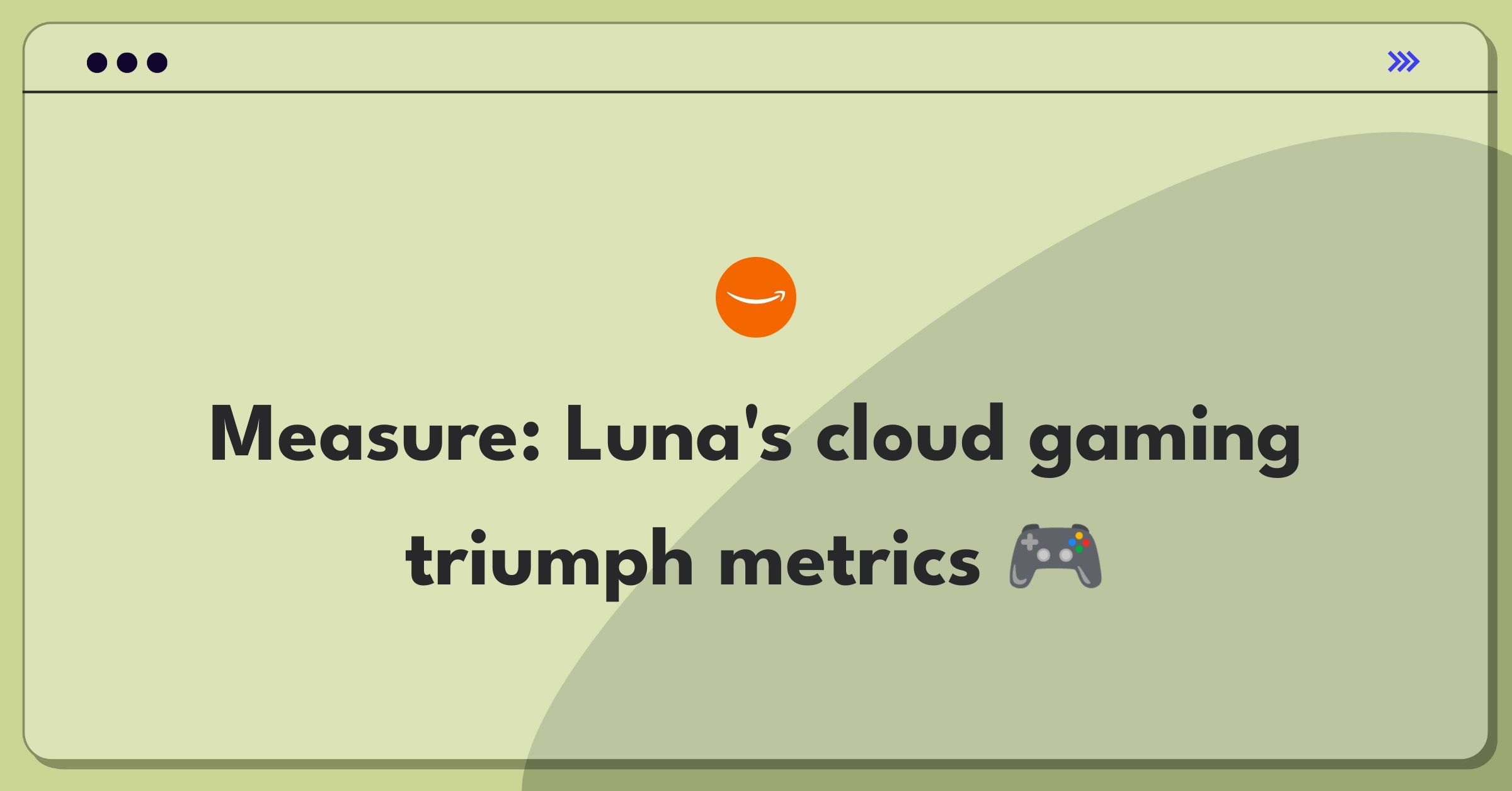 Product Management Metrics Question: Measuring success of Amazon Luna cloud gaming service