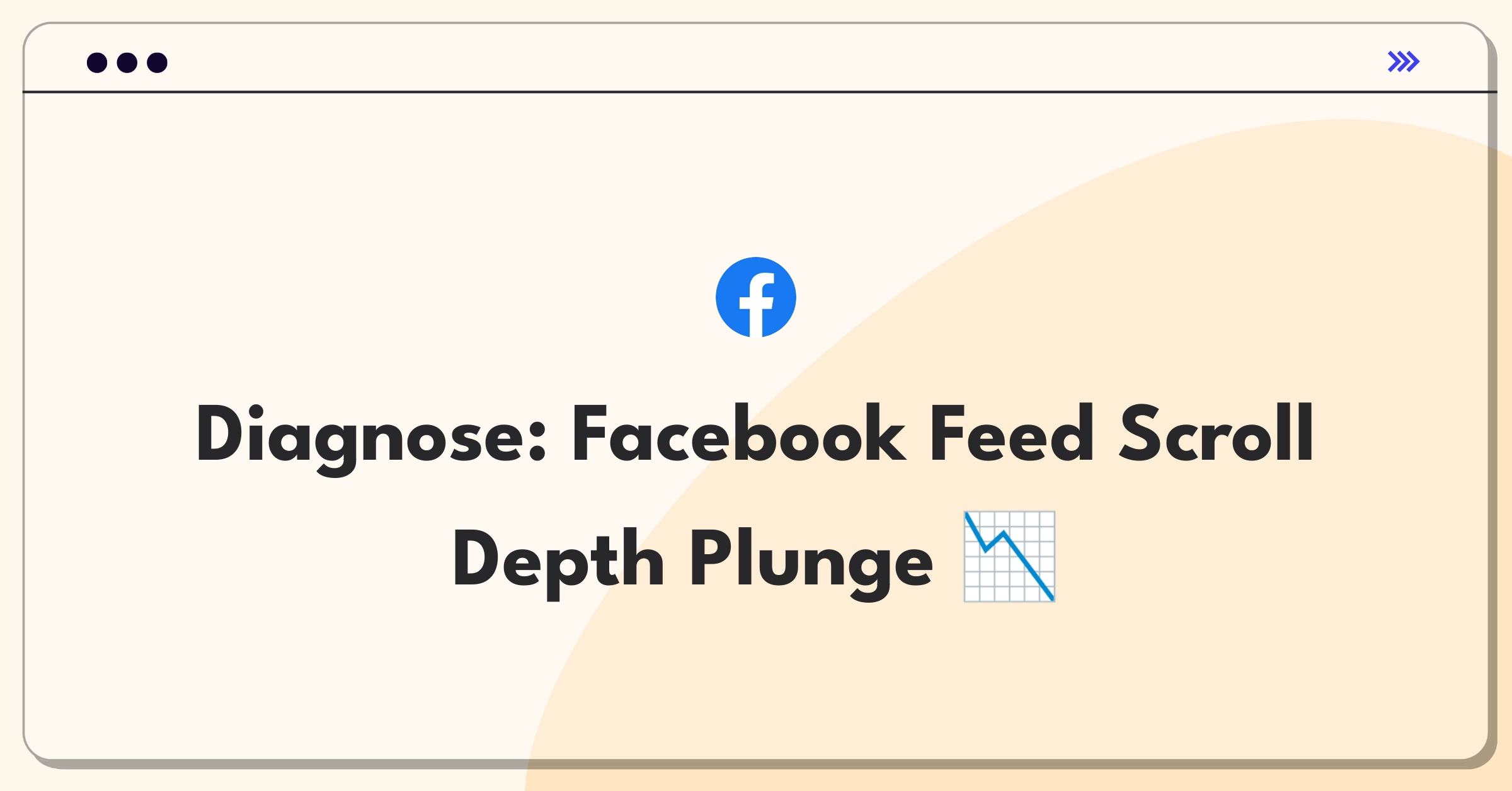 Product Management Root Cause Analysis Question: Investigating Facebook Feed engagement decline