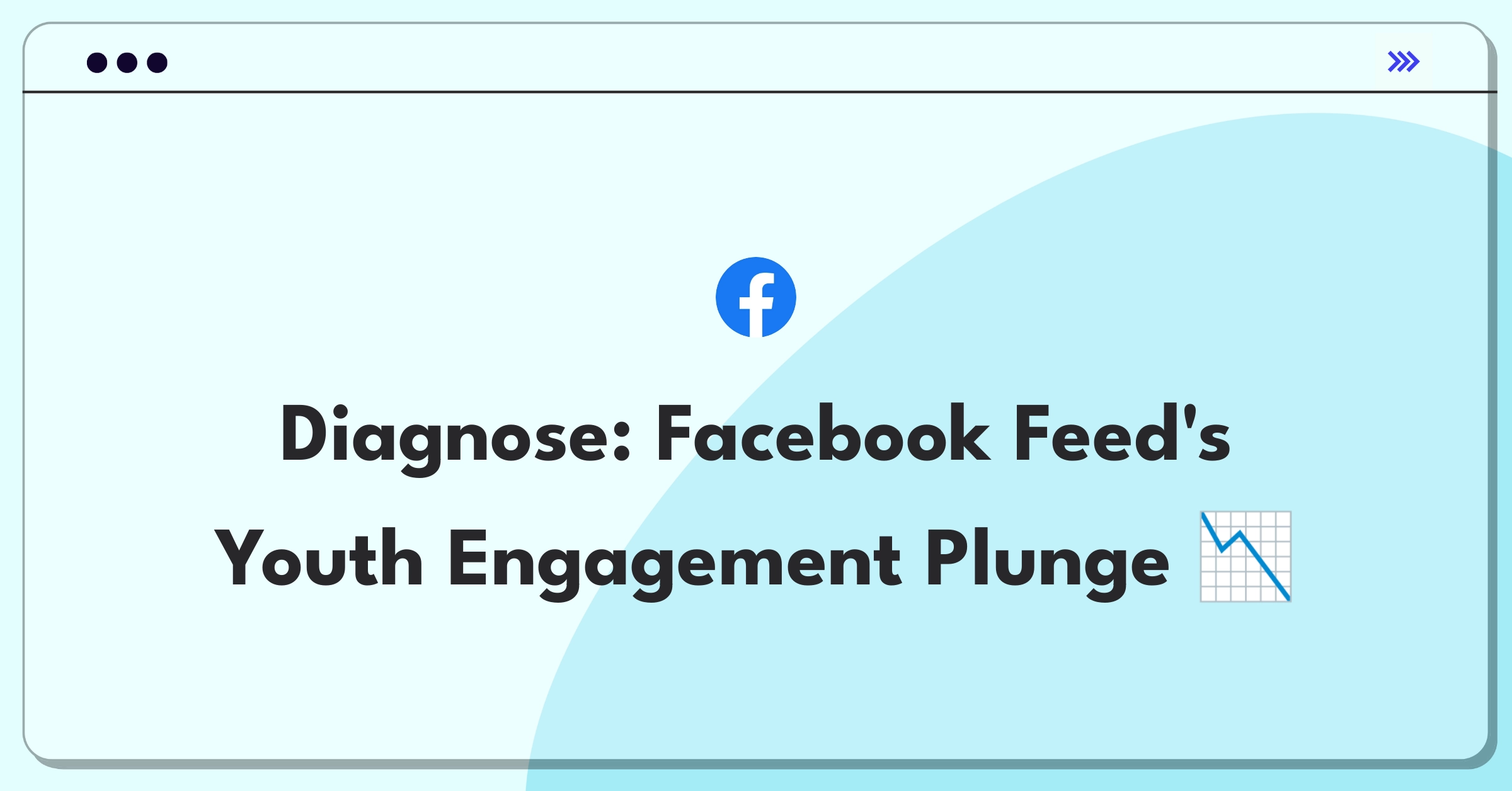 Product Management Root Cause Analysis Question: Investigating Facebook Feed engagement decline for young users