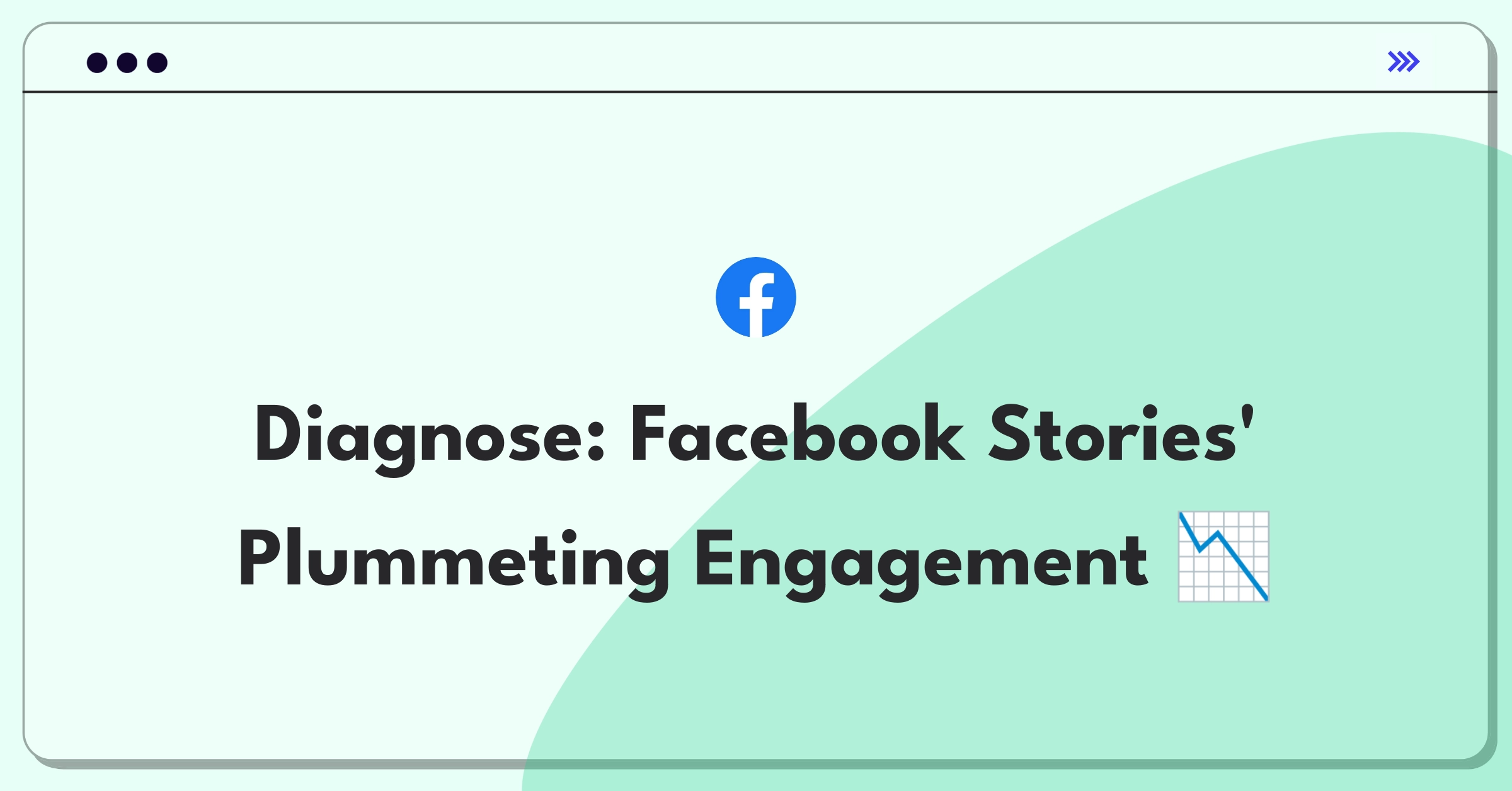 Product Management Root Cause Analysis Question: Investigating Facebook Stories view completion rate decline