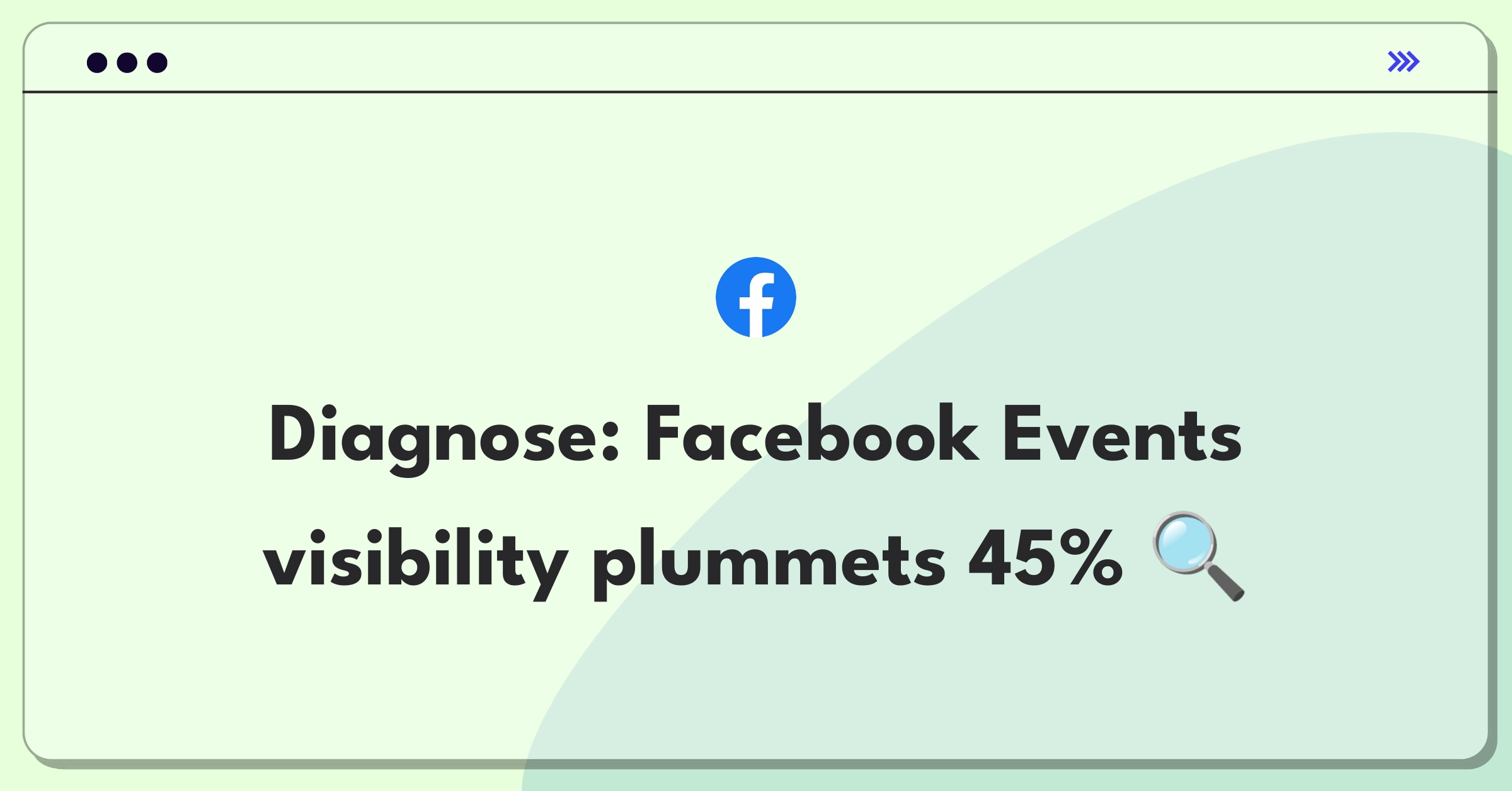 Product Management Root Cause Analysis Question: Investigating sudden drop in Facebook Events discovery via search results