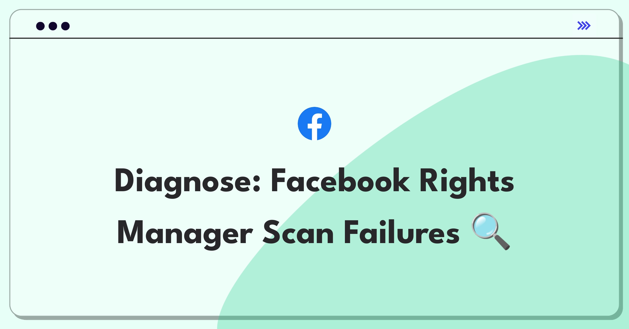 Product Management Root Cause Analysis Question: Investigating Facebook Rights Manager content scan failures