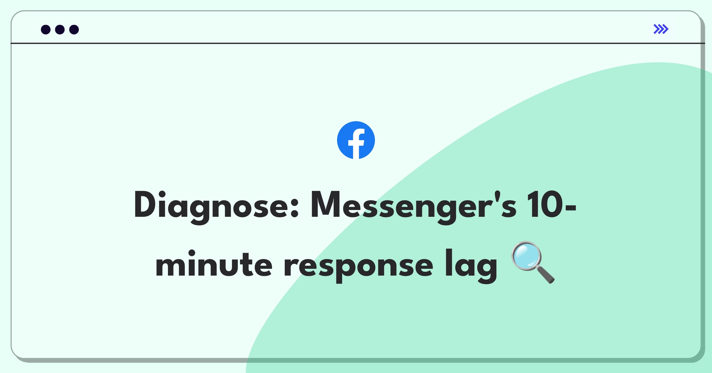 Product Management Root Cause Analysis Question: Investigating increased response time in Messenger for Business