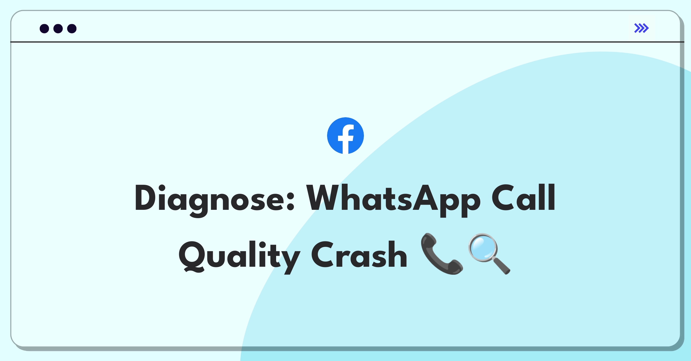 Product Management Root Cause Analysis Question: Investigating WhatsApp call audio quality degradation affecting 40% of users