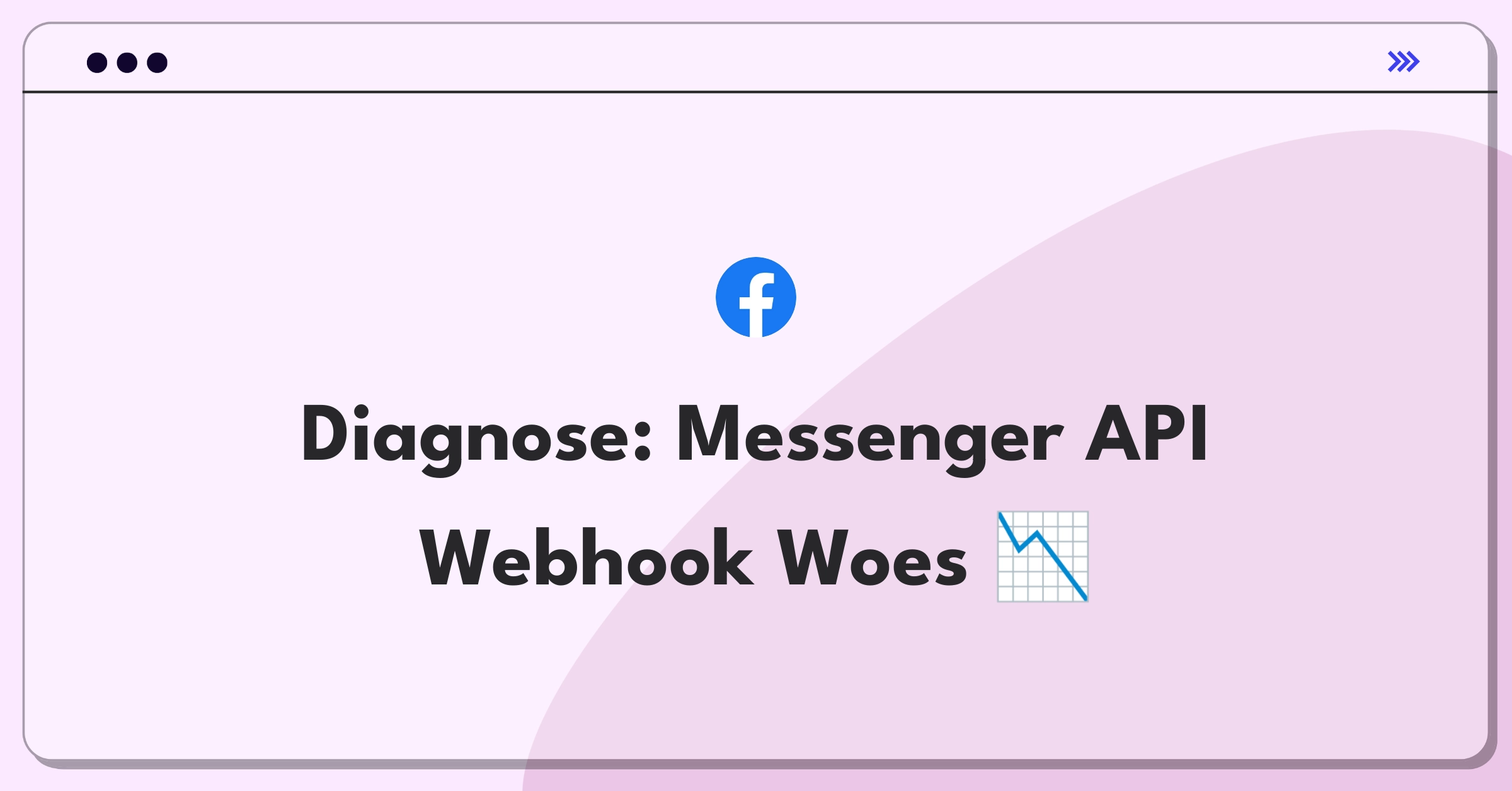 Product Management Root Cause Analysis Question: Investigating Messenger API webhook delivery success rate decline