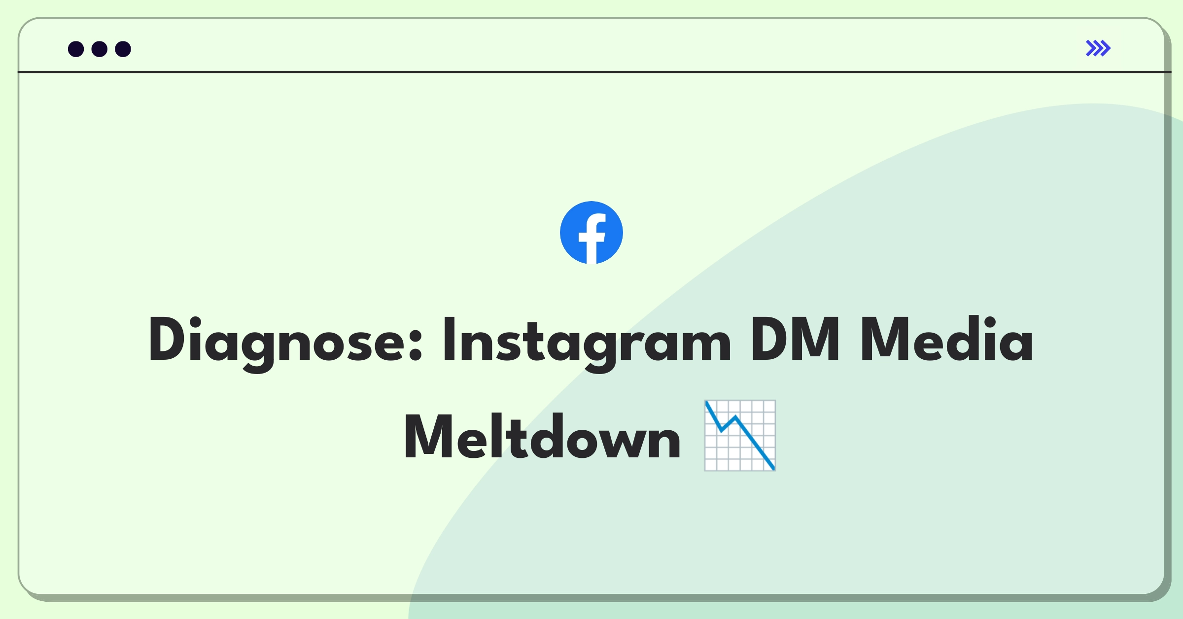 Product Management Root Cause Analysis Question: Investigating Instagram's DM media sharing failure rate