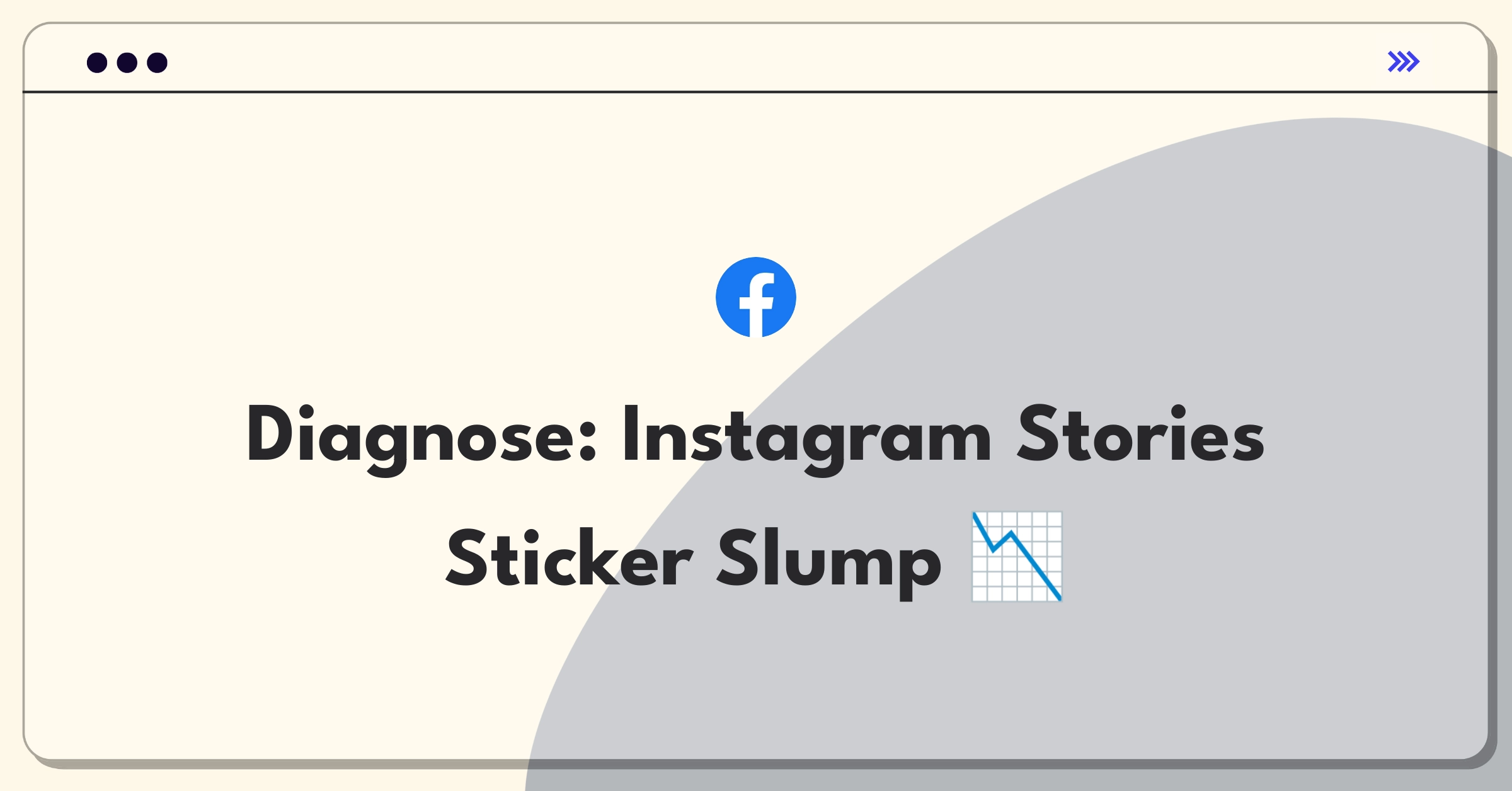 Product Management Root Cause Analysis Question: Investigating decline in Instagram Stories sticker interaction rate