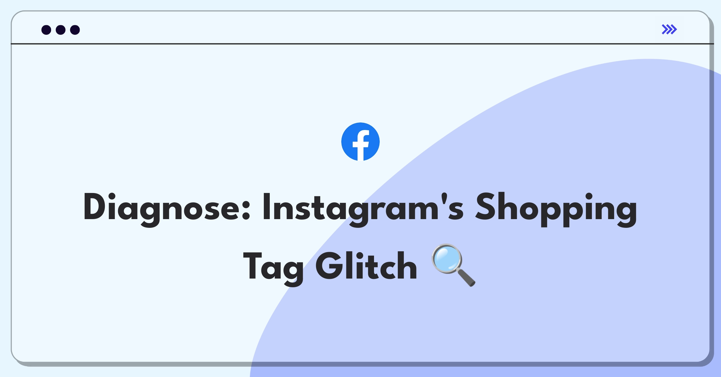 Product Management RCA Question: Investigating Instagram Shopping's product tag rendering failure for improved e-commerce functionality