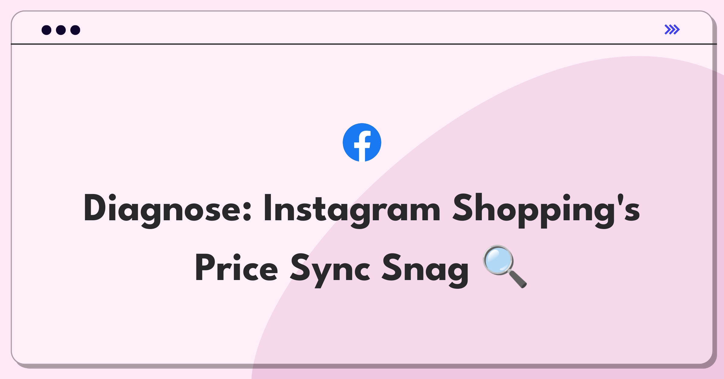 Product Management Root Cause Analysis Question: Investigating Instagram Shopping's price update failure for 40% of products