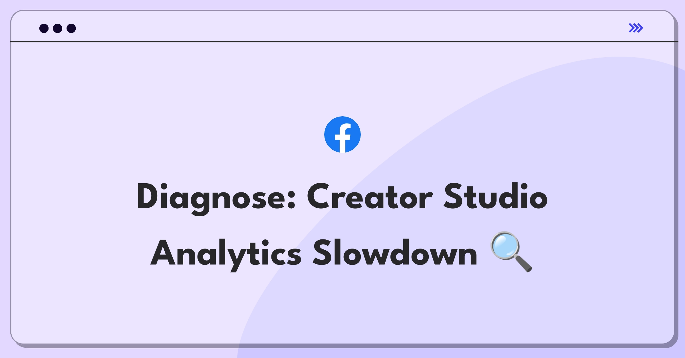 Product Management Root Cause Analysis Question: Investigating Instagram Creator Studio's analytics performance degradation