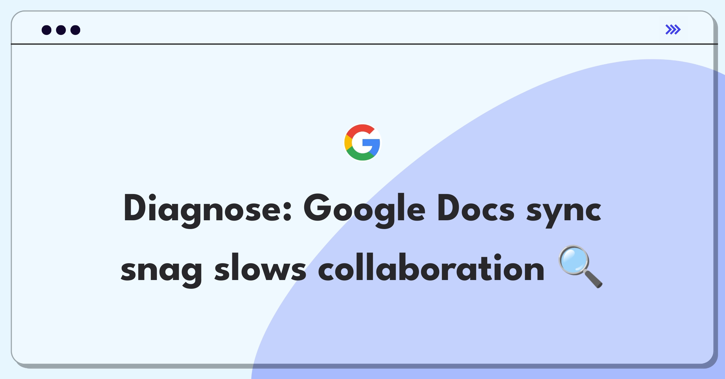 Product Management Root Cause Analysis Question: Investigating Google Docs formatting synchronization issues affecting collaboration